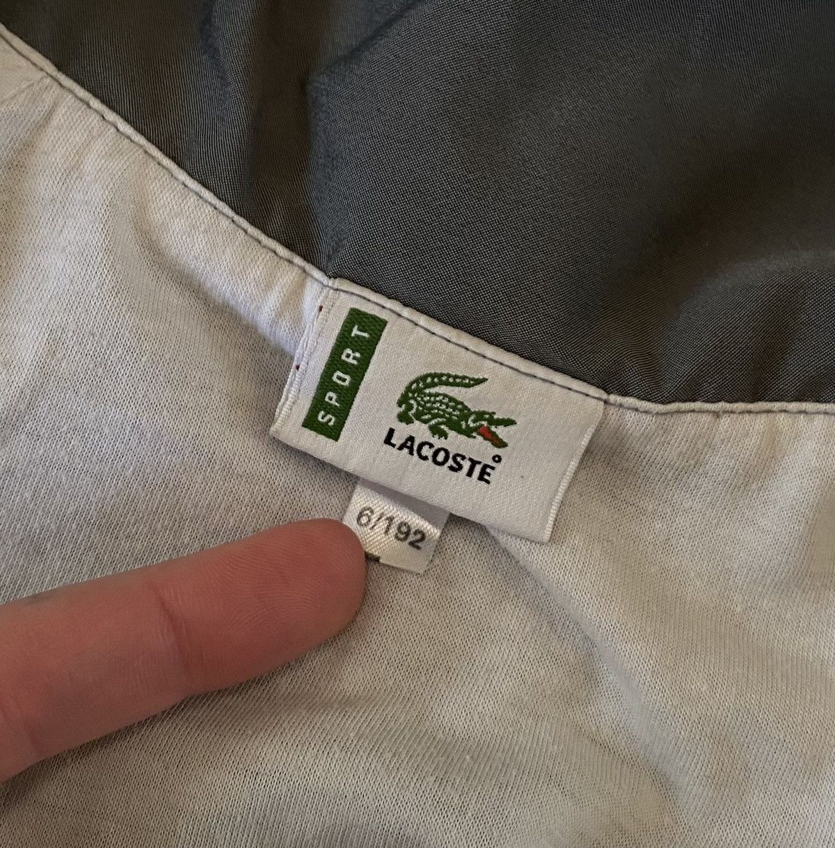 Lacoste Lacoste Metallic Track Jacket x Vintage x Streetwear Size US XL / EU 56 / 4 - 7 Thumbnail