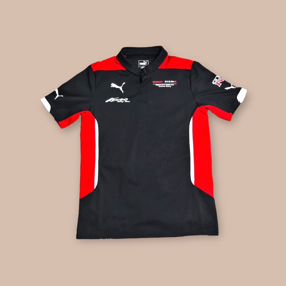 Puma × Racing × Sportswear Nissan GTR Nismo Kondo Racing Team Polo Shirt |  Grailed