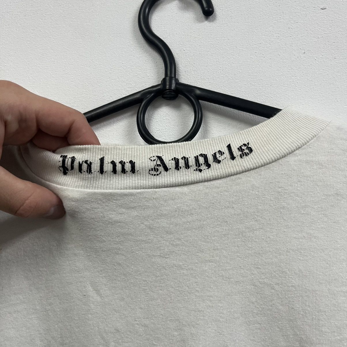 Palm Angels White Palm Angels T-Shirt Back Print Oversized Size US XS / EU 42 / 0 - 8 Thumbnail