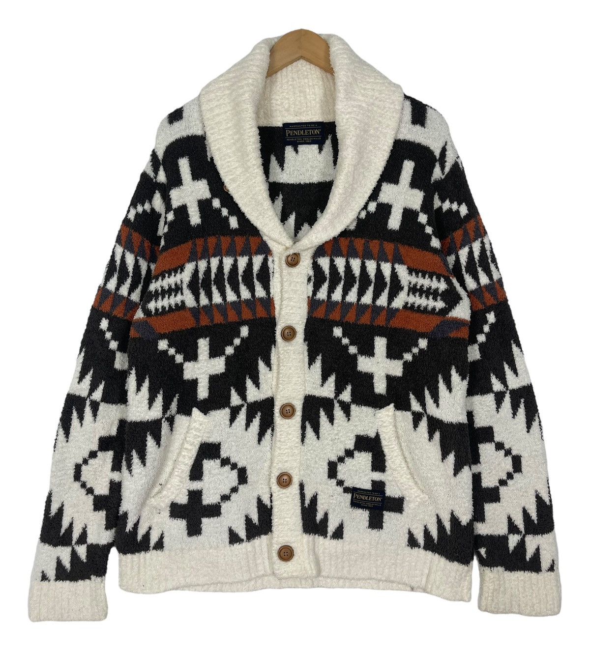 Pendleton × Vintage Vintage Pendelton Cardigan Size US XL / EU 56 / 4 - 1 Thumbnail