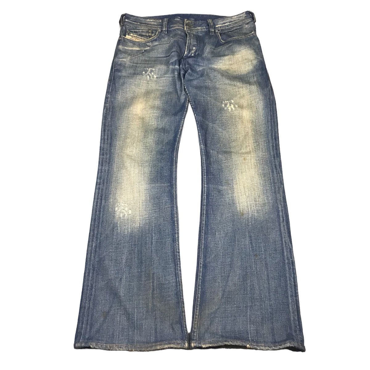 FLARE😈DIESEL DENIM FADED BOOTCUT DENIM PANTS 145