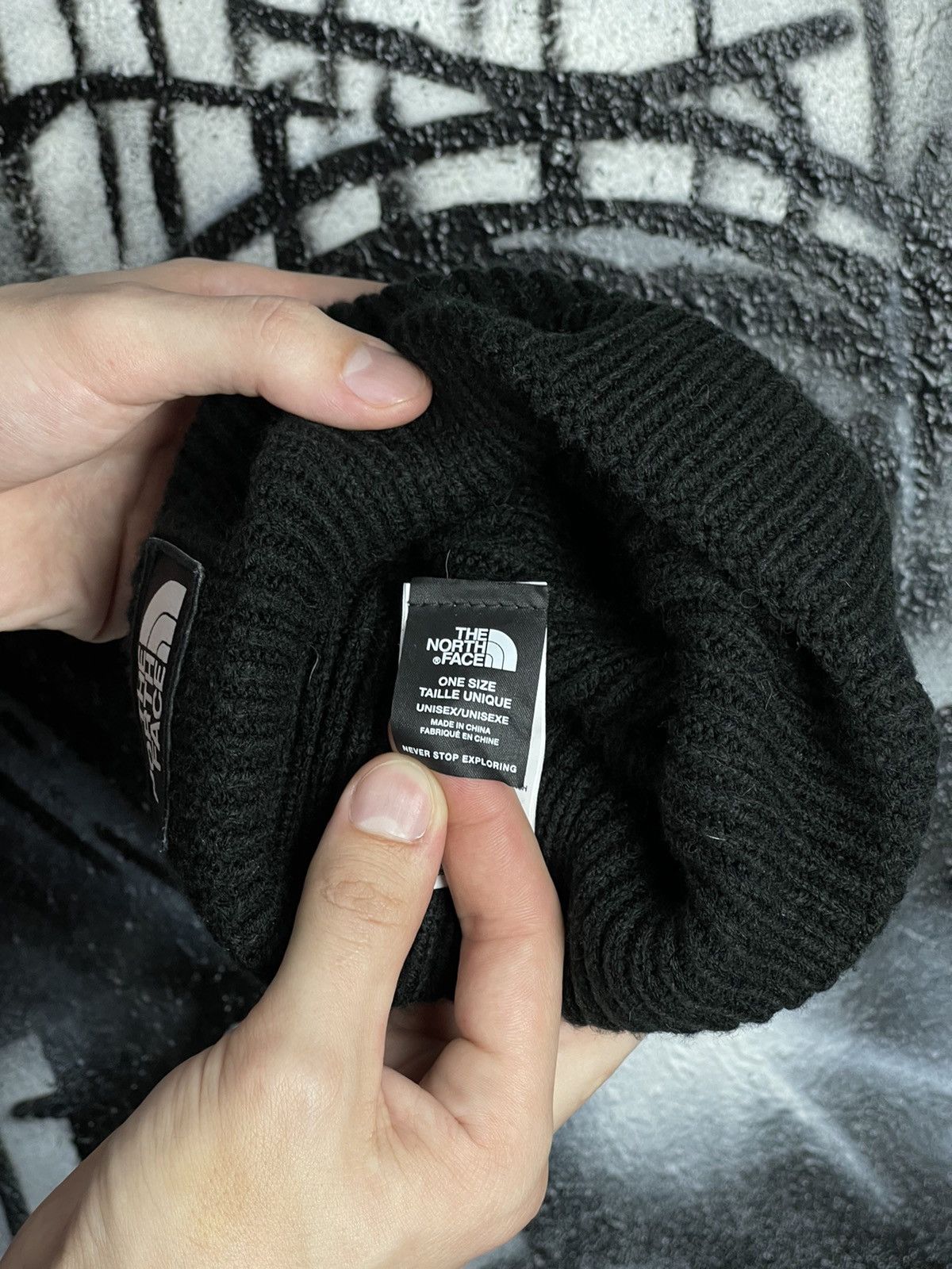 The North Face The North Face Y2K Black Beanie Hat One Size Size ONE SIZE - 7 Thumbnail