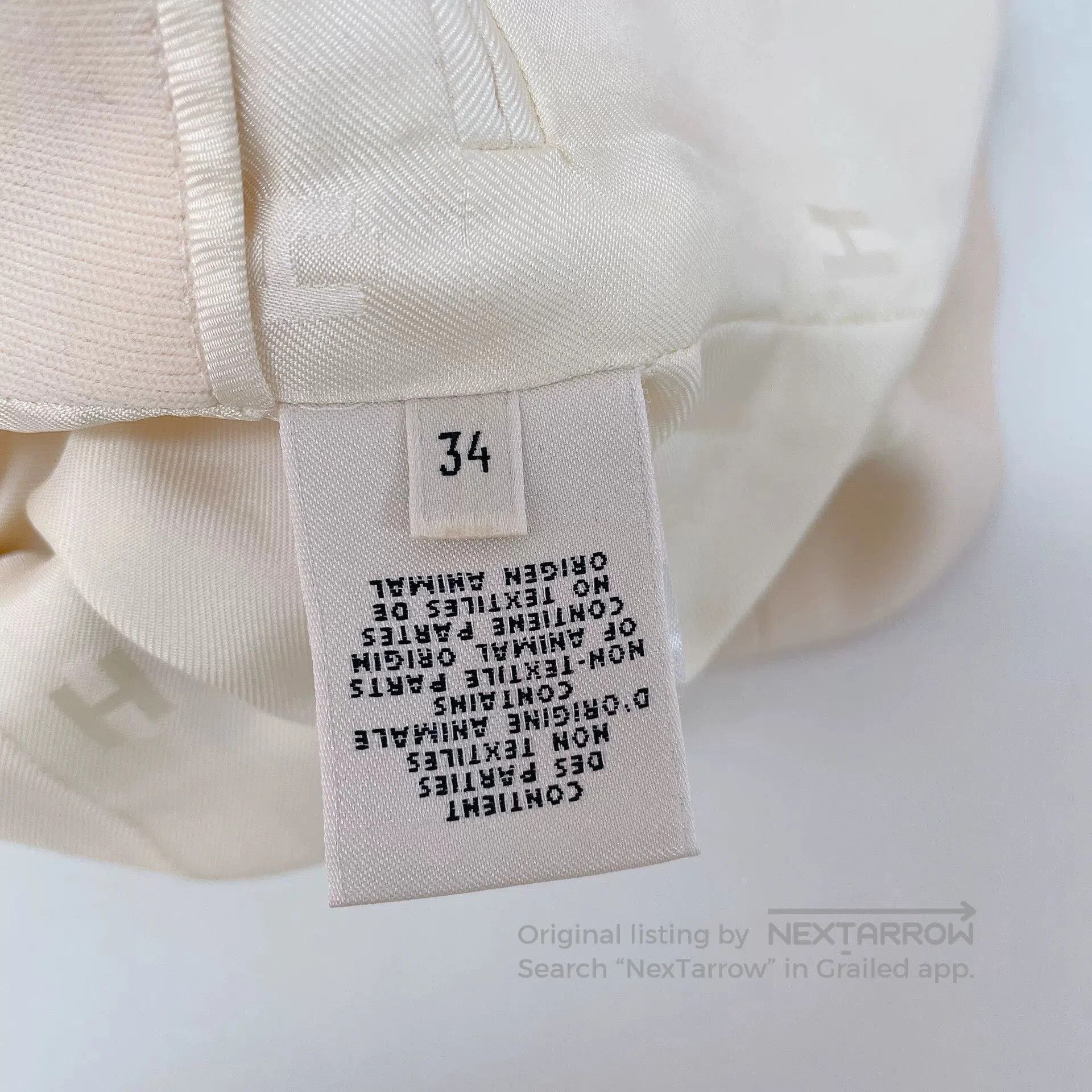 Hermes Hermes Beige Wool Coat Jacket. Size US S / EU 44-46 / 1 - 6 Thumbnail