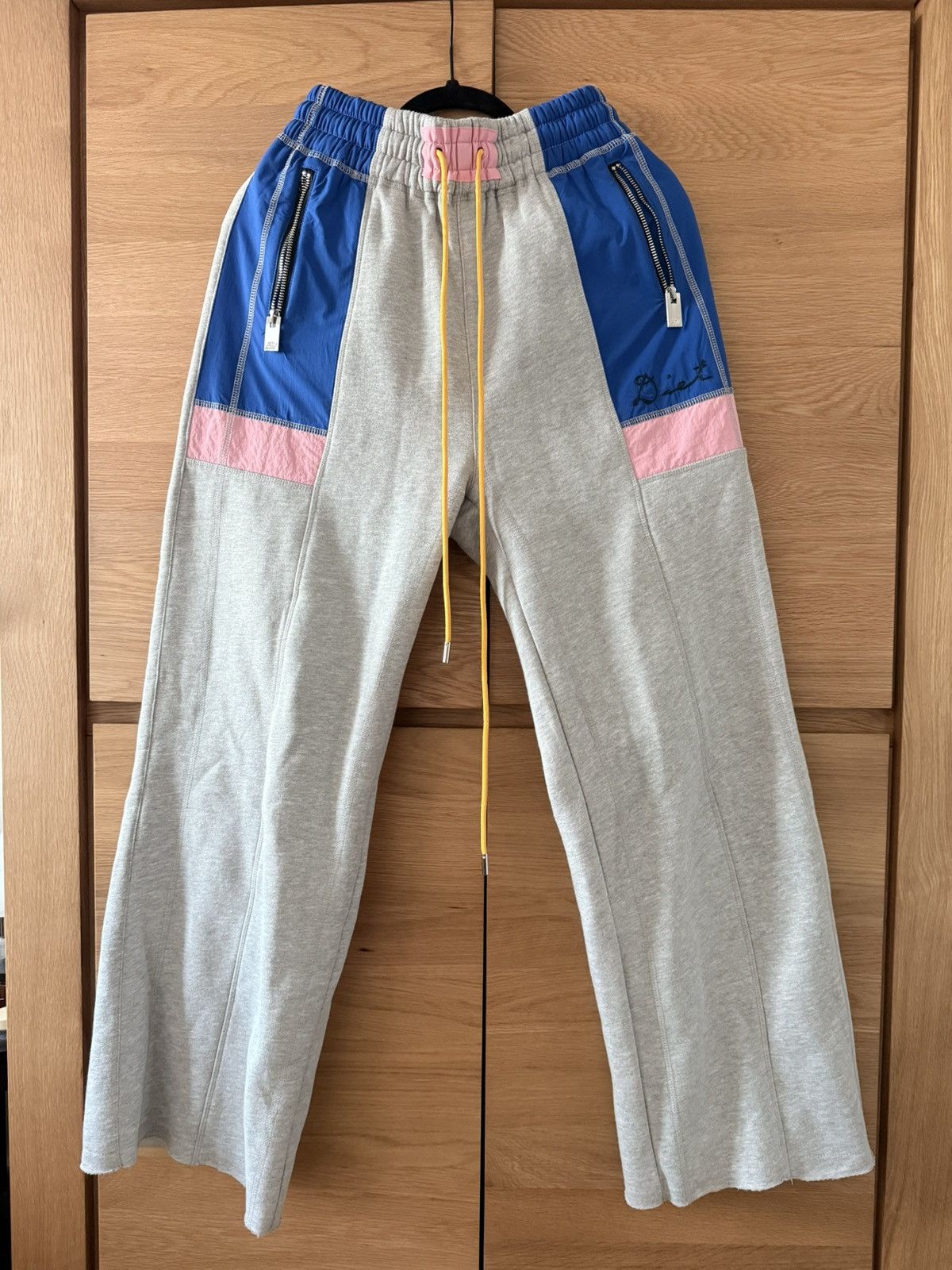 Diet Starts Monday DIET STARTS MONDAY WARM UP RACER PANTS Size US 30 / EU 46 - 1 Thumbnail