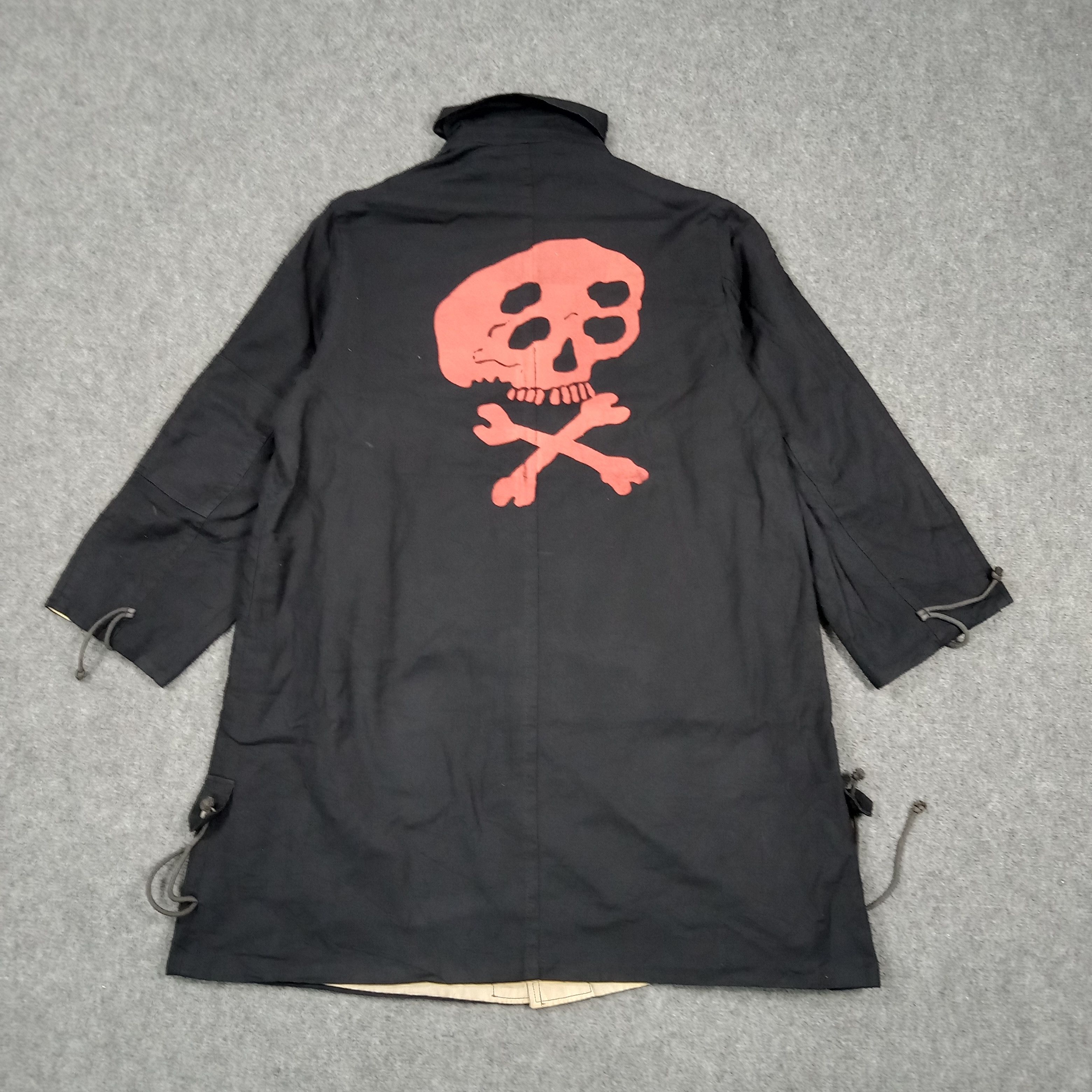 45rpm 45rpm Studio Duster Jacket Skull Custom Logo C288N16 Size US XL / EU 56 / 4 - 1 Thumbnail