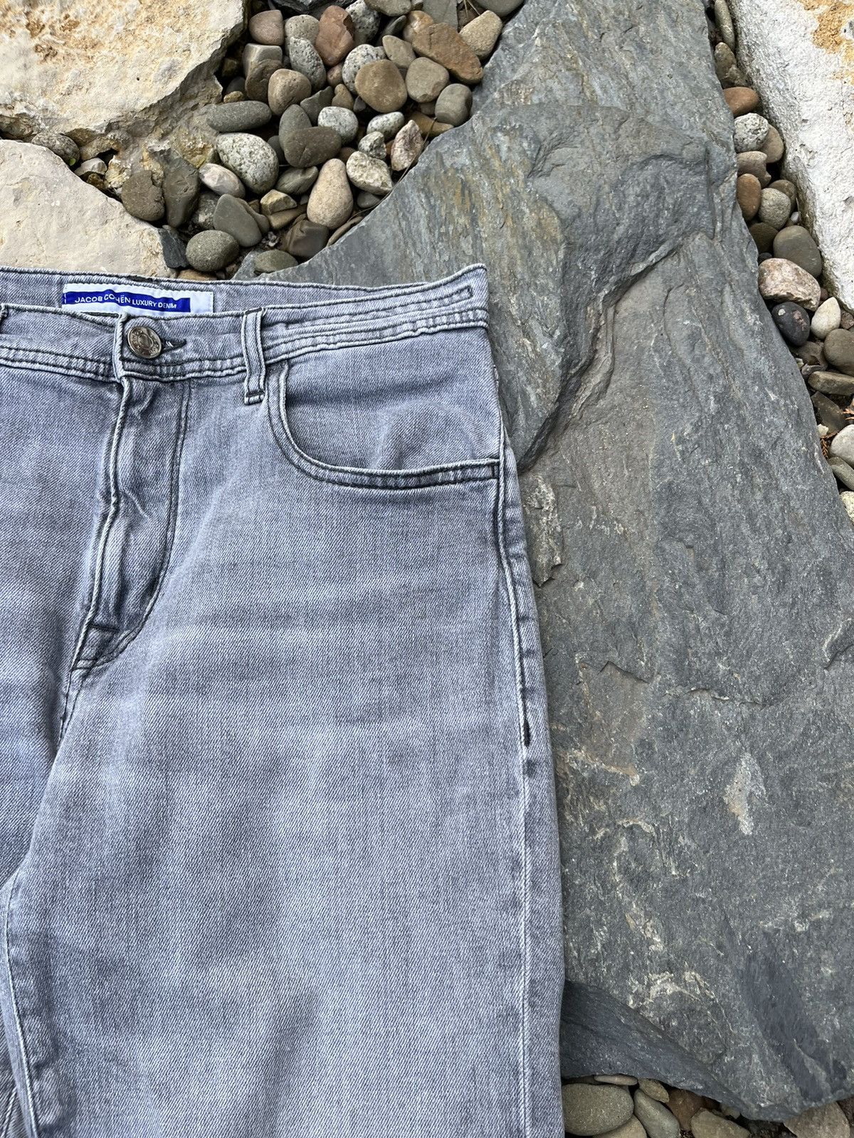 Jacob Cohen Jacob Cohën light grey handmade jeans denim pants trousers Size US 31 - 8 Thumbnail
