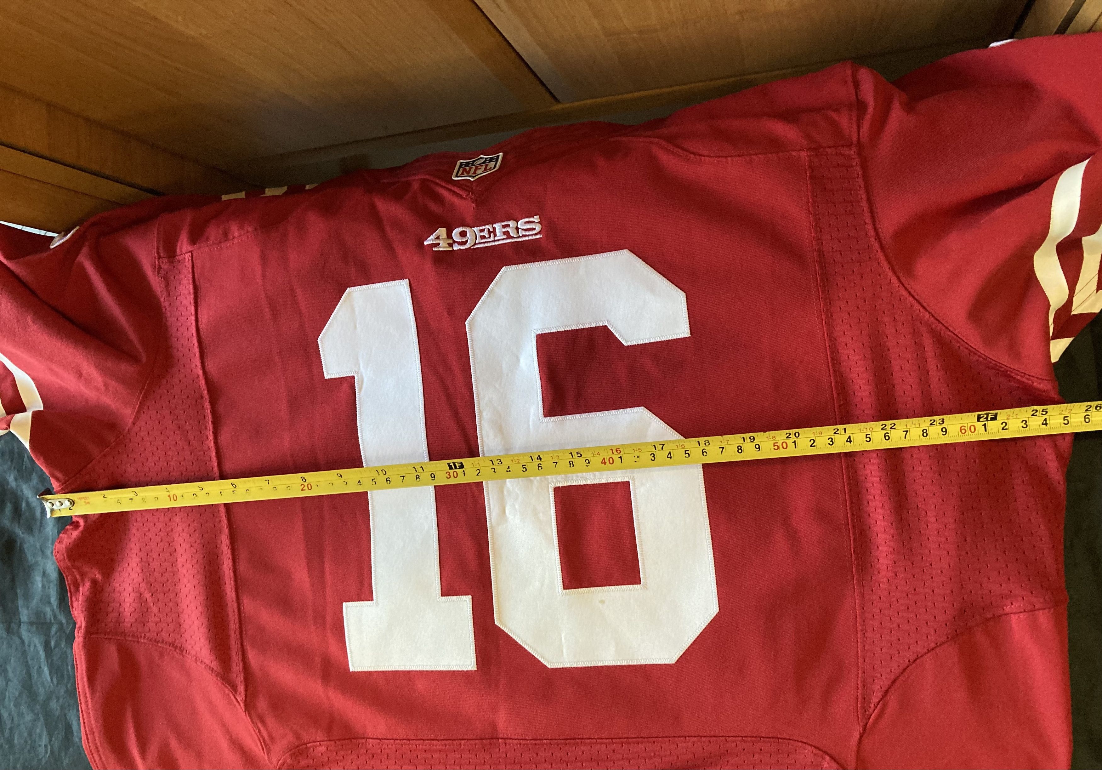 Nike Nike On Field NFL San Francisco 49ers Joe Montana Jersey Size US XL / EU 56 / 4 - 4 Thumbnail