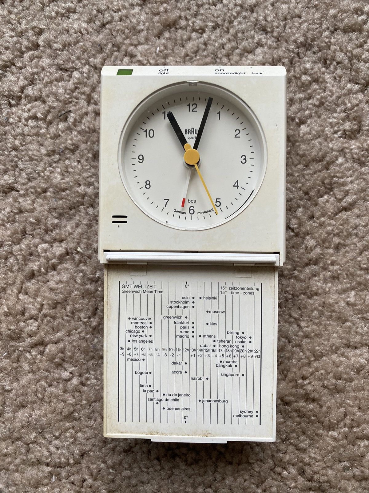 Braun × Supreme Supreme Braun travel alarm clock white SS15 authentic Size ONE SIZE - 5 Thumbnail