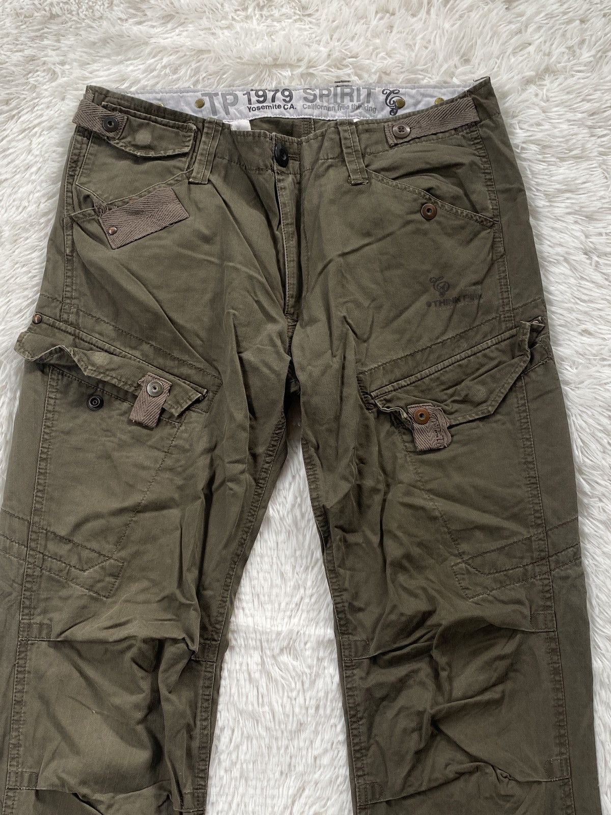 Japanese Brand 🔥FİNAL DROP❗️Yosemite CA X Think Pink Cargo Pant multipocket Size US 34 / EU 50 - 5 Thumbnail