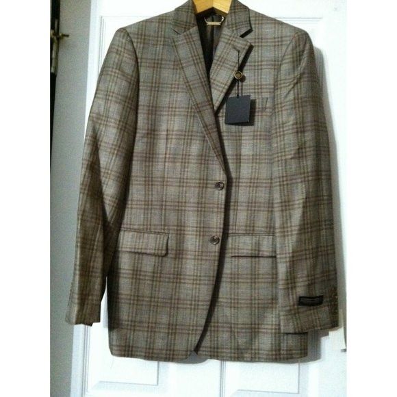 Donald Trump DONALD TRUMP MENS NEW 73%WOOL 27%LINEN SPORT COAT BLAZER 38R Size 38R - 1 Thumbnail