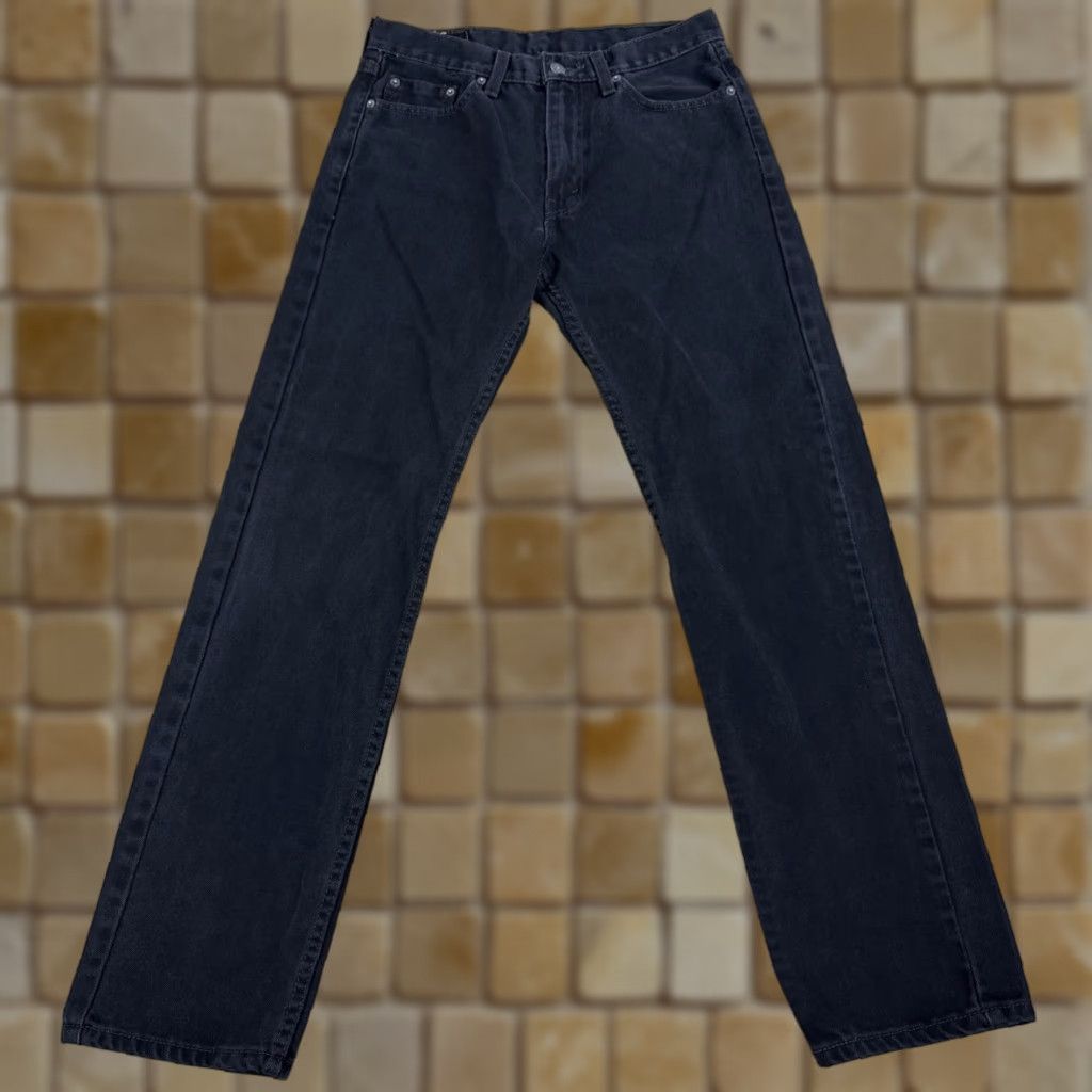 Levi's VINTAGE Levi's 505 Jeans Men’s 30x32 Denim Cotton Straight Inseam 32 Black Mens Size US 30 / EU 46 - 1 Thumbnail