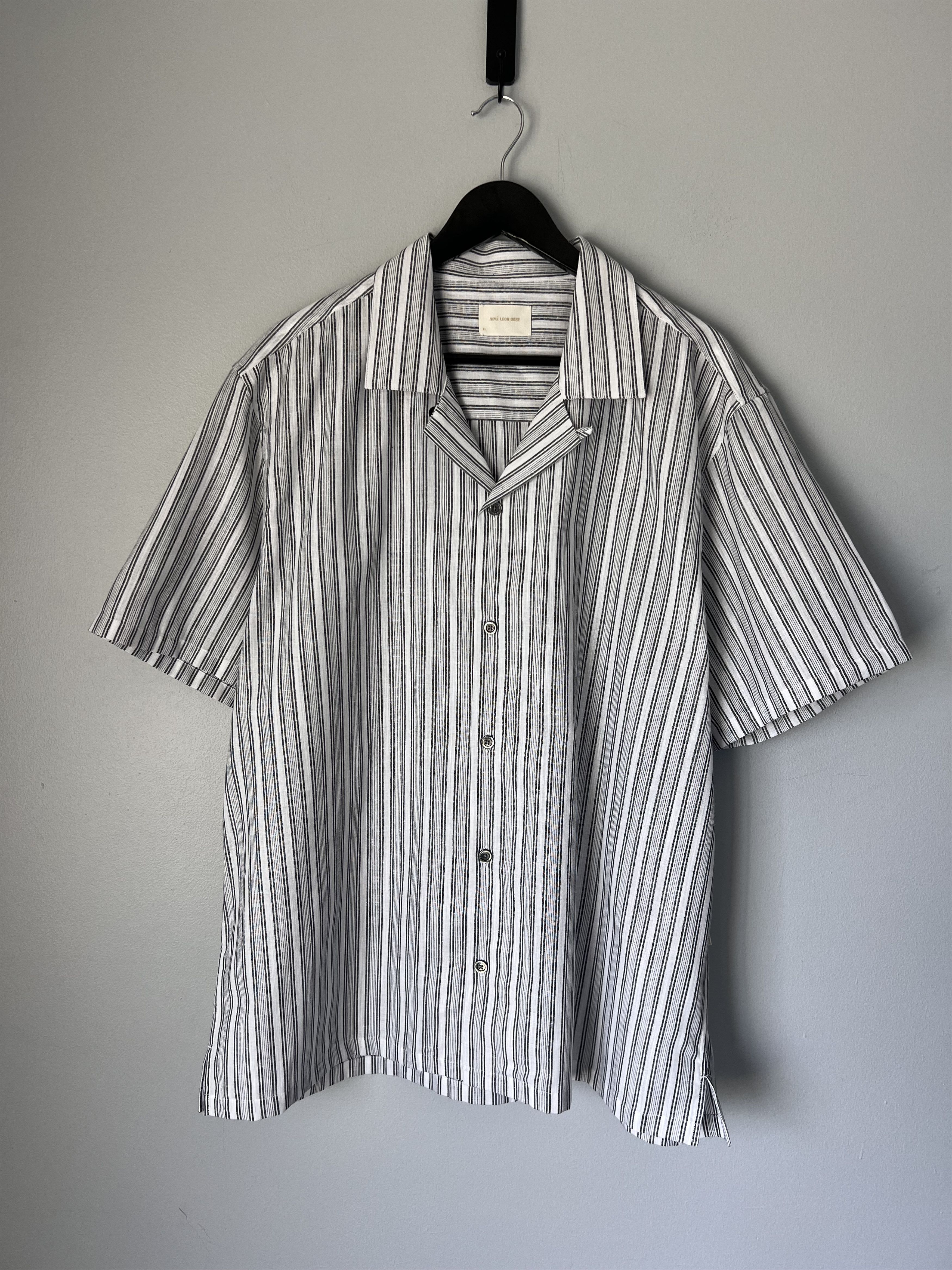 Aime Leon Dore Aime Leon Dore Lace Resort Shirt White L | Grailed