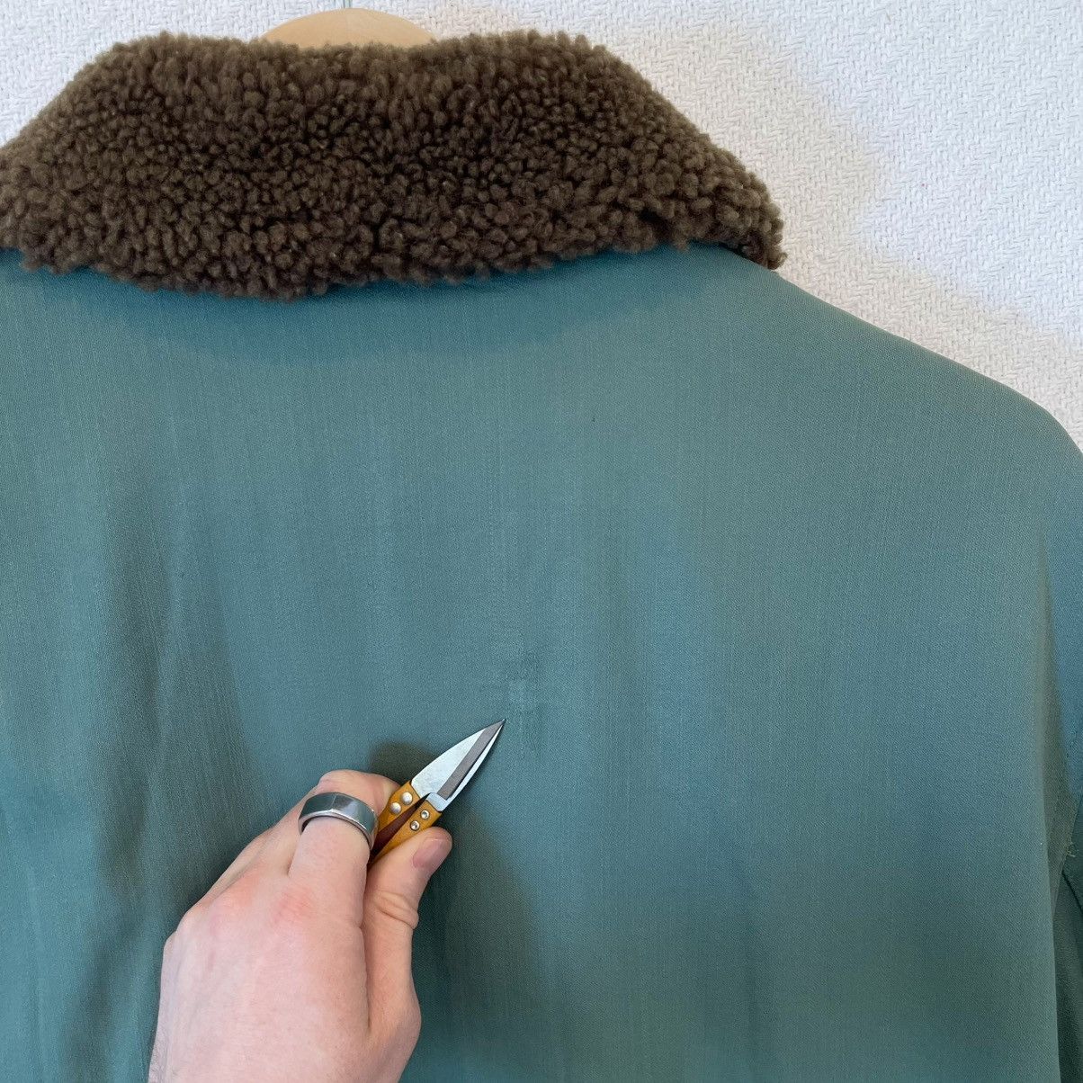 Ralph Lauren Gabardine Suicide Ski Jacket 40s Style Reproduction Size US L / EU 52-54 / 3 - 10 Thumbnail