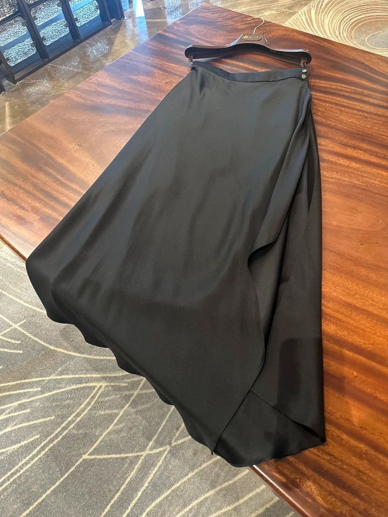 Loro Piana LORO PIANA Multilayered silk half dress Size 26" / US 2 / IT 38 - 7 Thumbnail