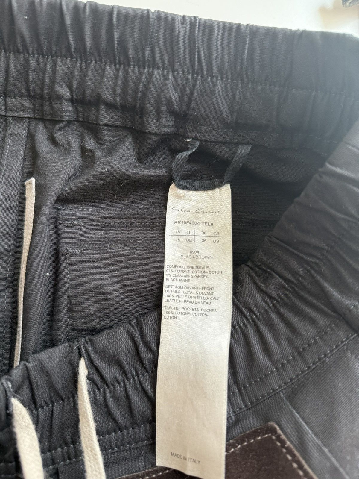 Rick Owens Rick Owens FW19 Larry Runway Cargo Joggers 46 Size US 29 - 7 Thumbnail