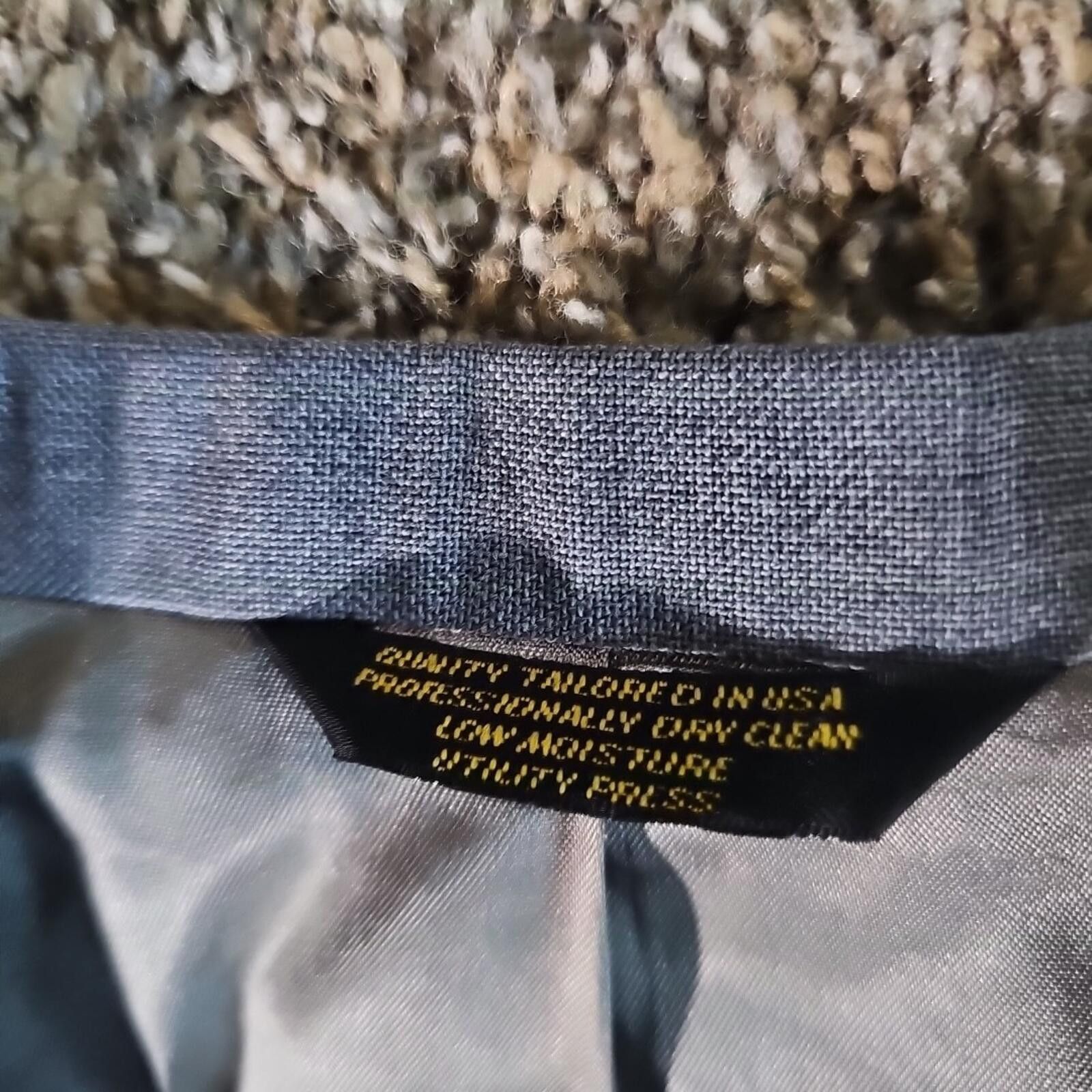 Other Palm Beach For Berman's Big & Tall 60 Blazer SEE Measurement Size 40R - 4 Thumbnail