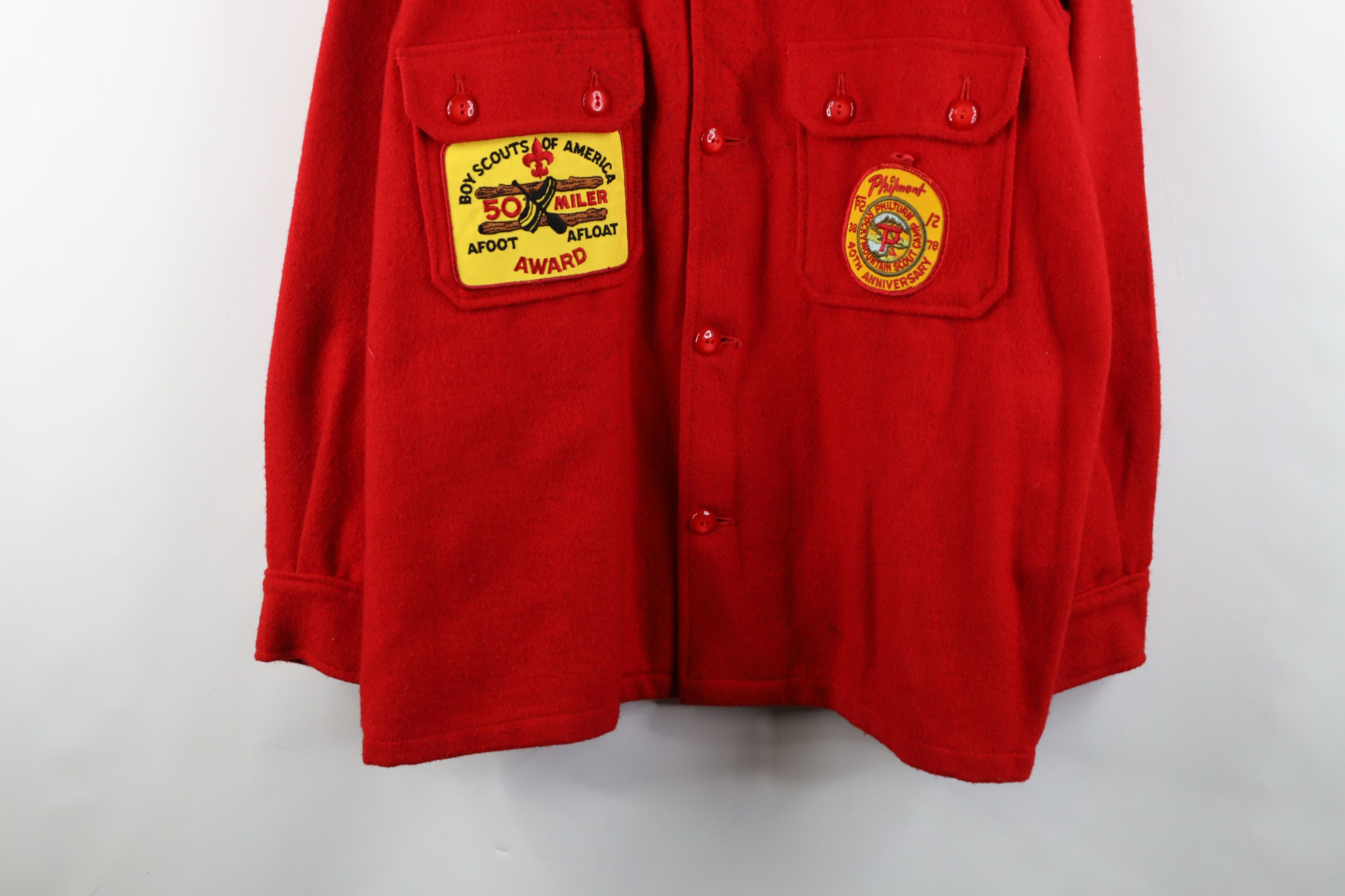Vintage Vintage 70s Boy Scouts of America Philmont Shirt Jacket Size US XXL / EU 58 / 5 - 3 Thumbnail