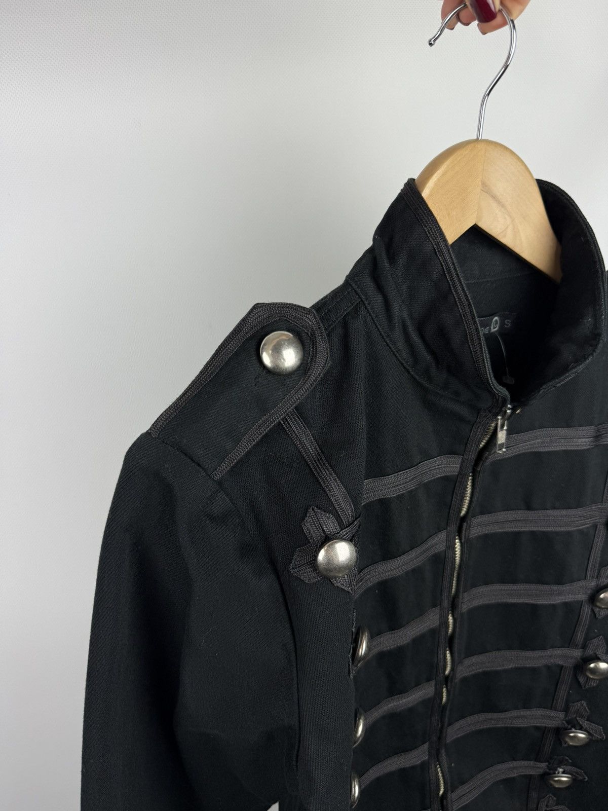 Criminal Damage Criminal Damage Ladies Grid Jacket Full Zip Gothic Size S Size S / US 4 / IT 40 - 16 Thumbnail