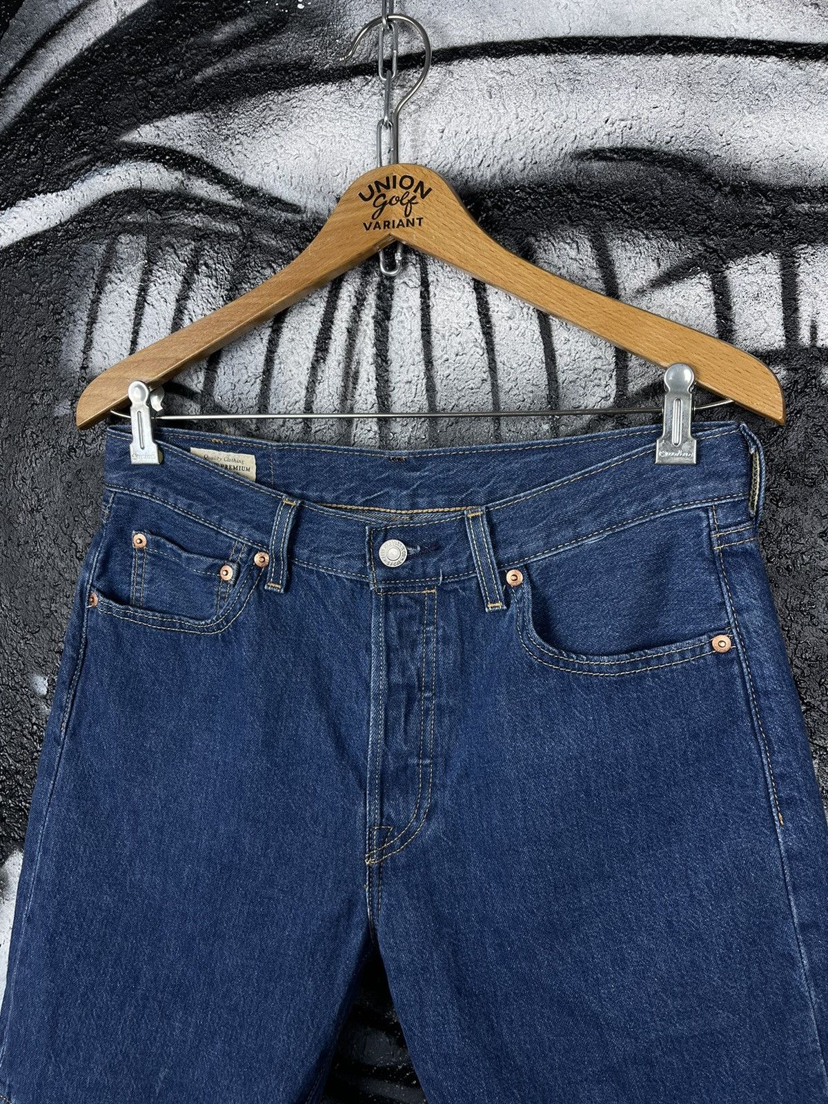 Levi's Levi’s Premium Lot 501 Jeans Shorts Men’s Size W29 Size US 29 - 6 Thumbnail