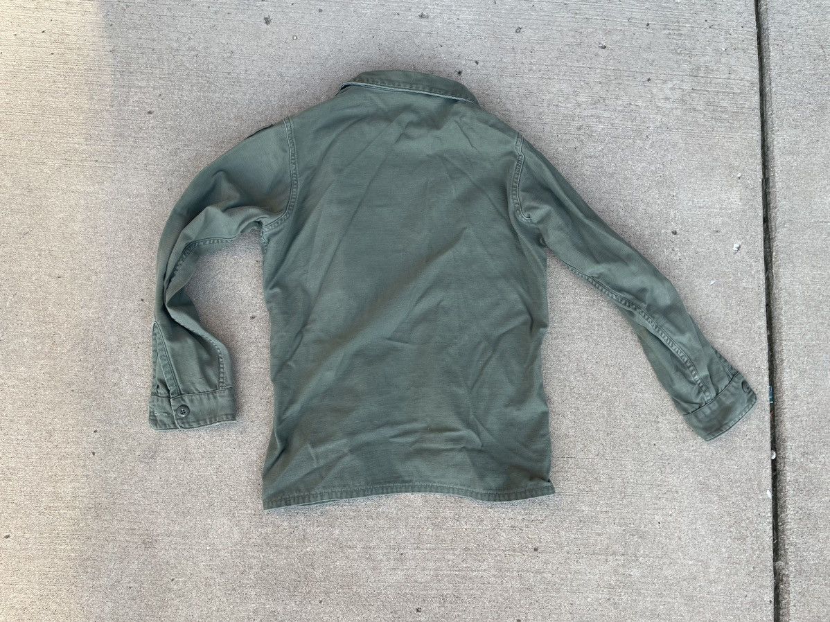 Vintage US Army Military OG-107 Utility Fatigue Shirt Size US M / EU 48-50 / 2 - 7 Thumbnail