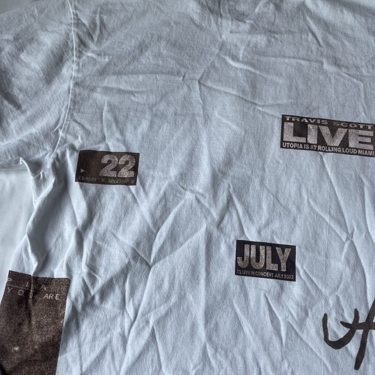 Travis Scott Sold Out New Travis Scott Rolling Loud UTOPIA MIAMI 2023 Size US L / EU 52-54 / 3 - 7 Thumbnail