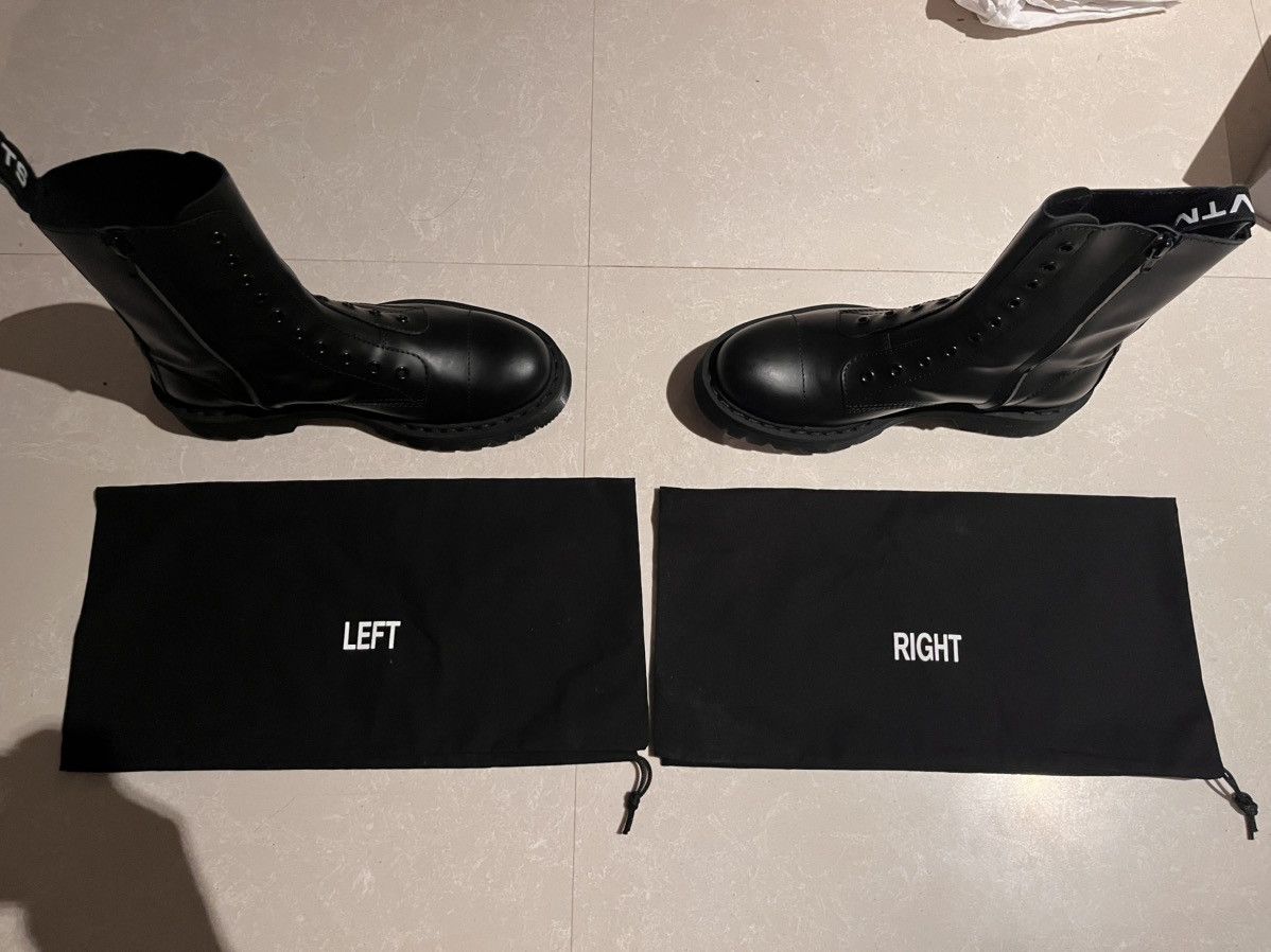Vetements VETEMENTS BARCODE ARMY BOOTS Size US 7 / EU 40 - 5 Thumbnail
