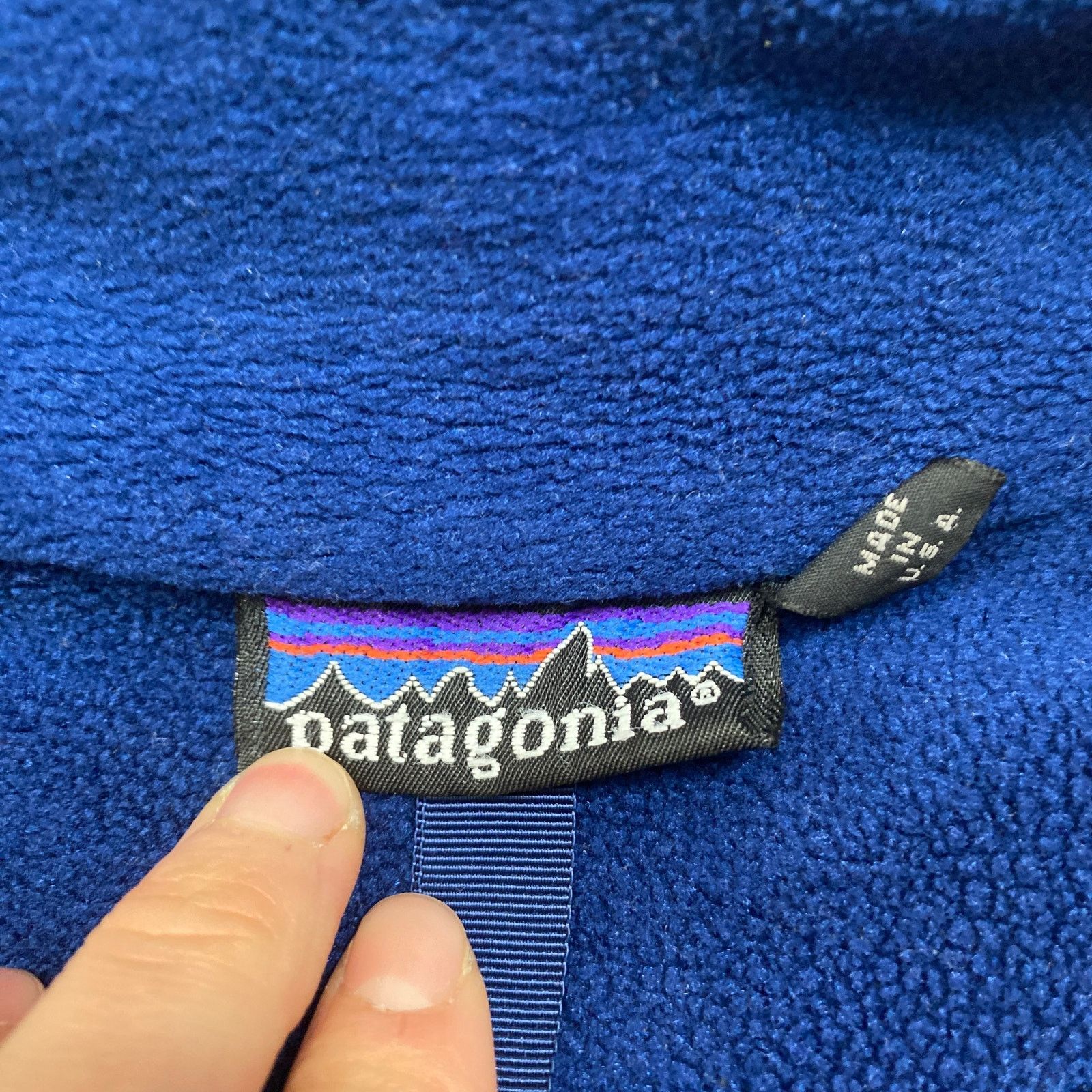 Patagonia × Vintage VTG 90s Patagonia Capilene Fleece Lined Bomber Jacket Large Size US L / EU 52-54 / 3 - 4 Thumbnail