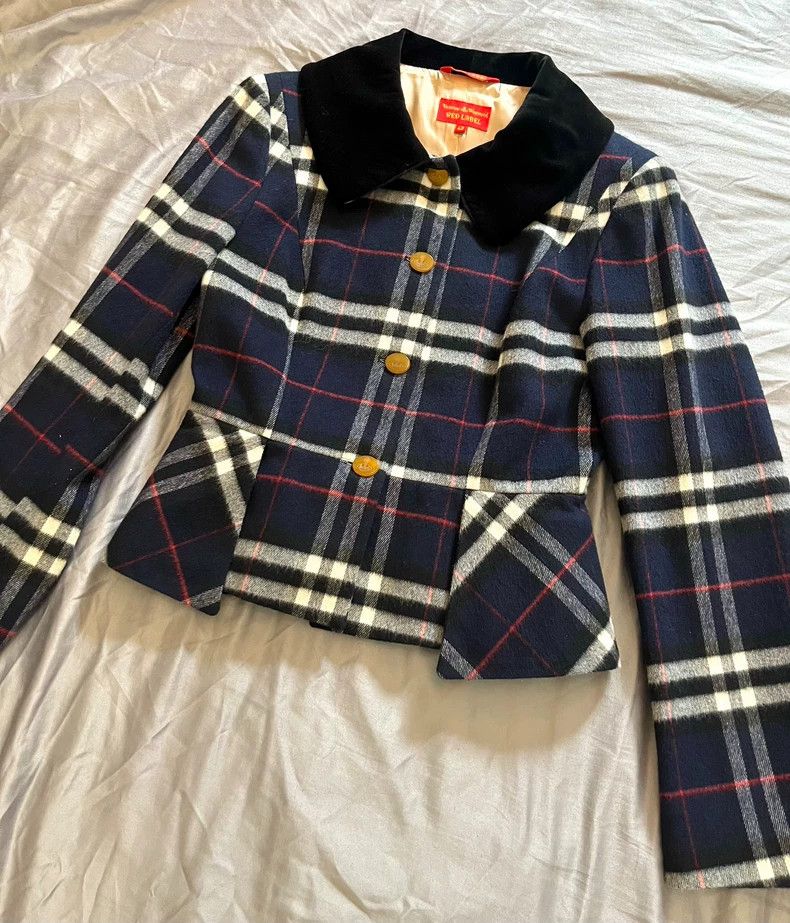 Vivienne Westwood Vivienne Westwood size42 A velvet suit and skirt Size S / US 4 / IT 40 - 2 Thumbnail