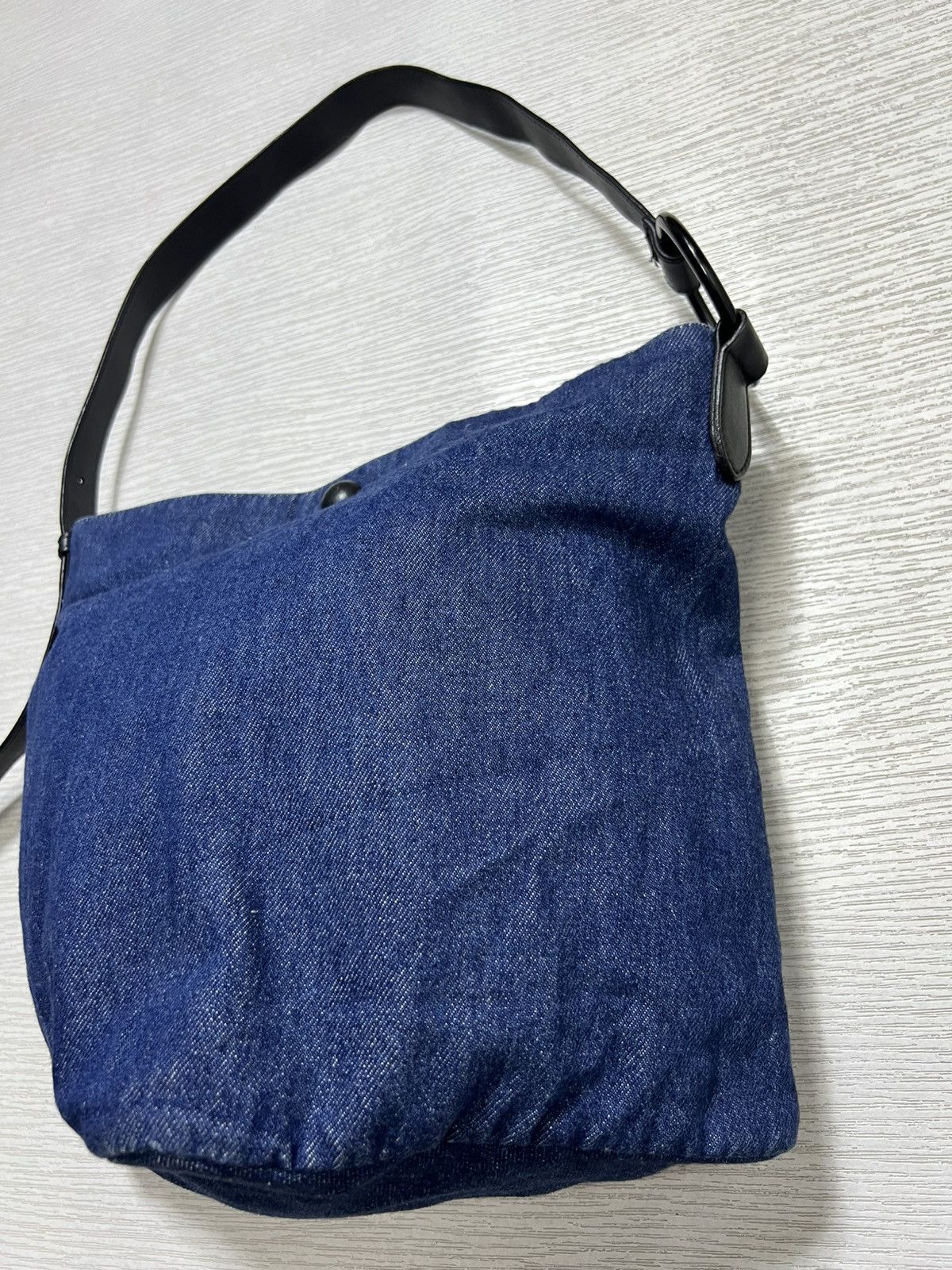 MM6 Maison Margiela MM6 - S/S 15 - Triangular Denim Shoulder Bag Size ONE SIZE - 4 Thumbnail