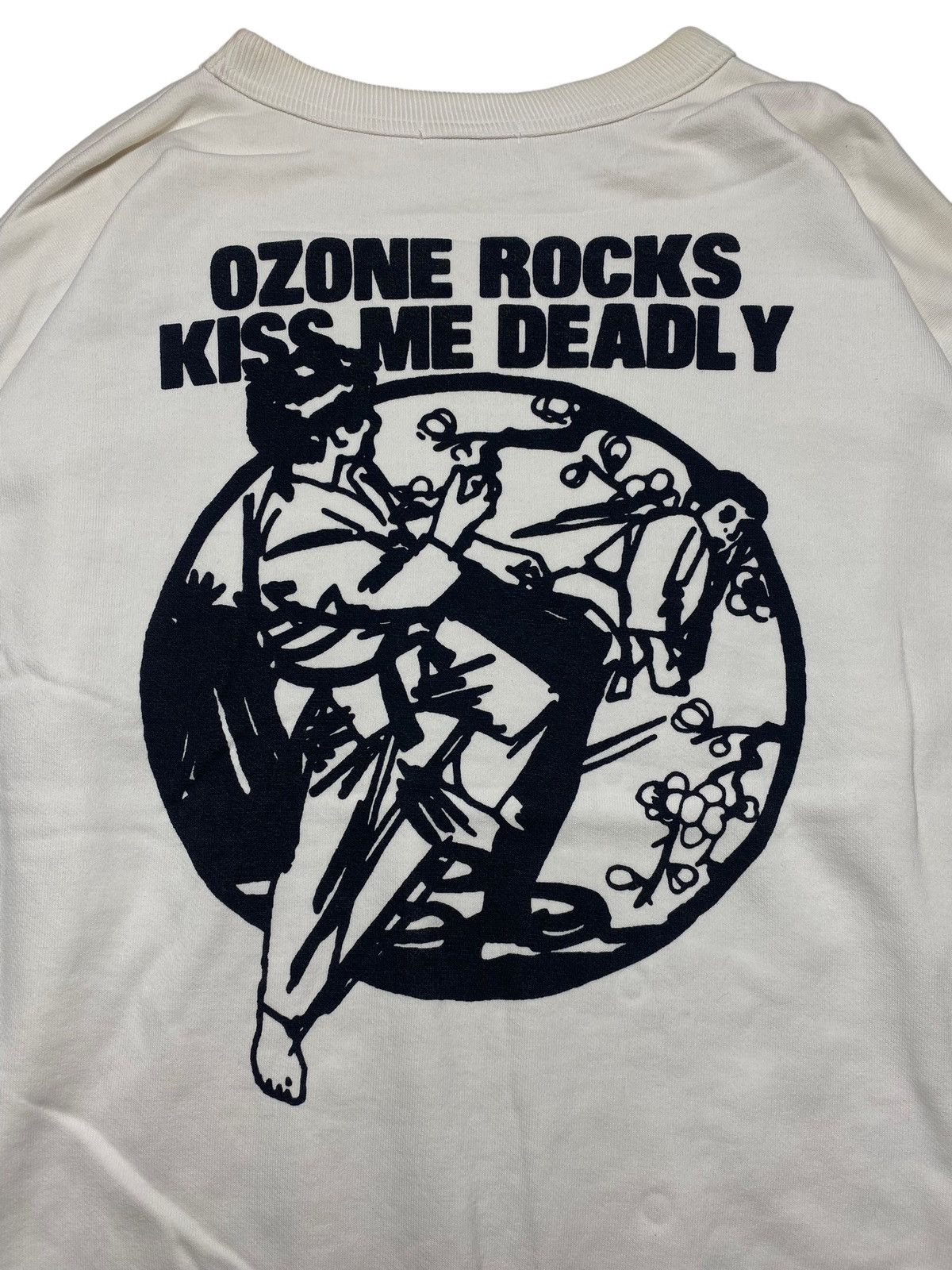 Hysteric Glamour 1990s Ozone Rocks - Kiss Me Deadly Sweatshirt Size US L / EU 52-54 / 3 - 4 Thumbnail