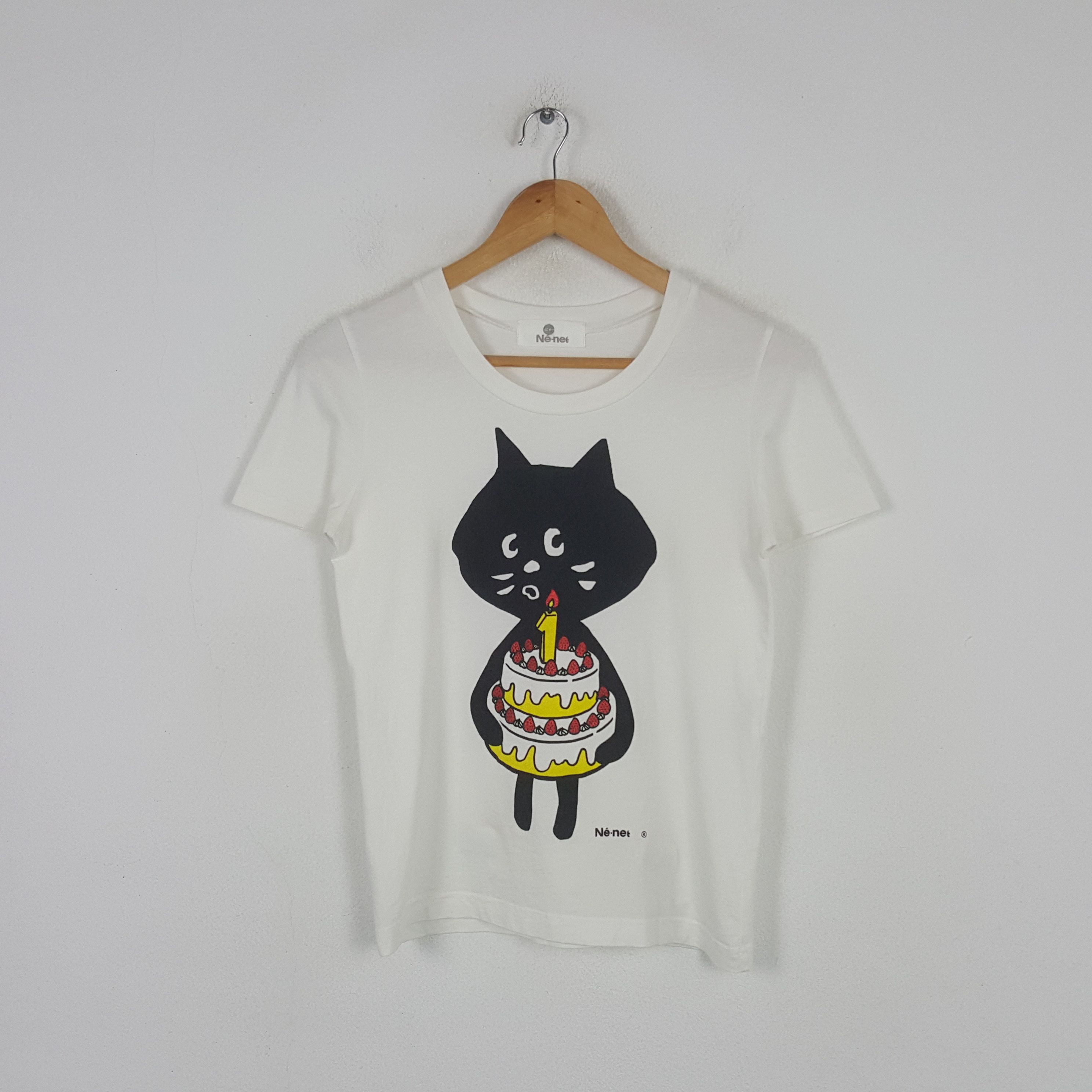 Ne-Net Vintage Ne-net by Issey Miyake Designer Tshirt C294N3 Size US XS / EU 42 / 0 - 1 Thumbnail