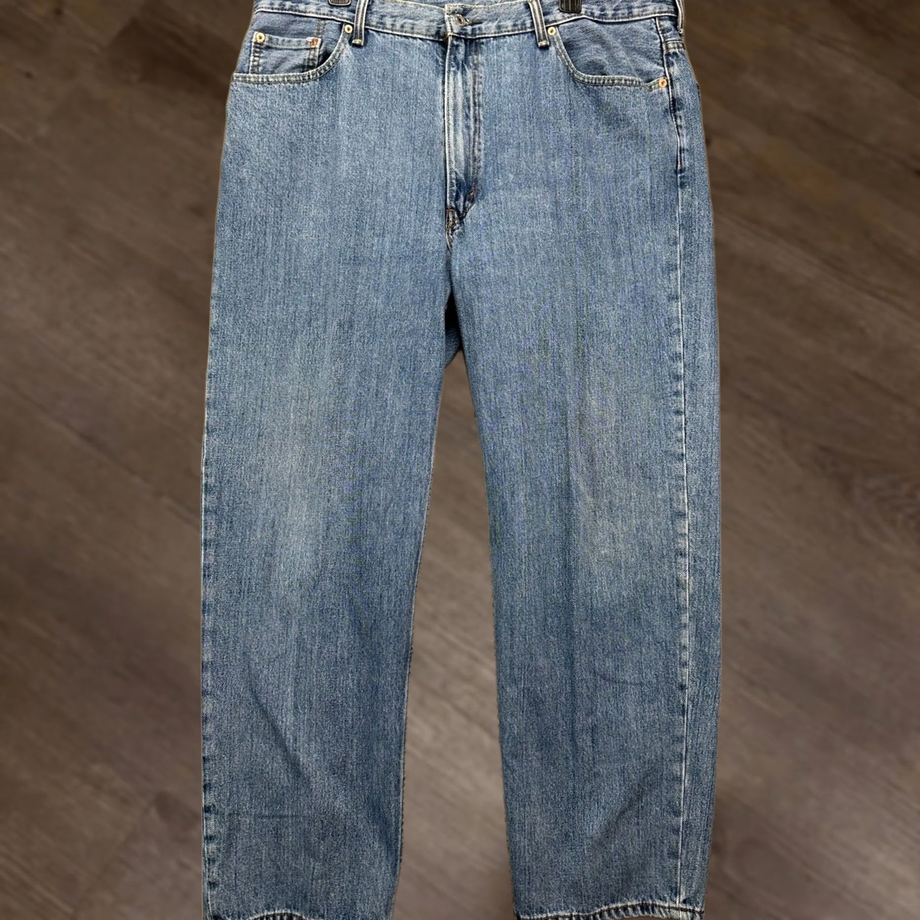 Levi's Levi's 550 Jeans 42X32 Blue Relaxed Straight Denim Pant 5 Pocket Red Tab Mens Jeans Size US 42 / EU 58 - 1 Thumbnail