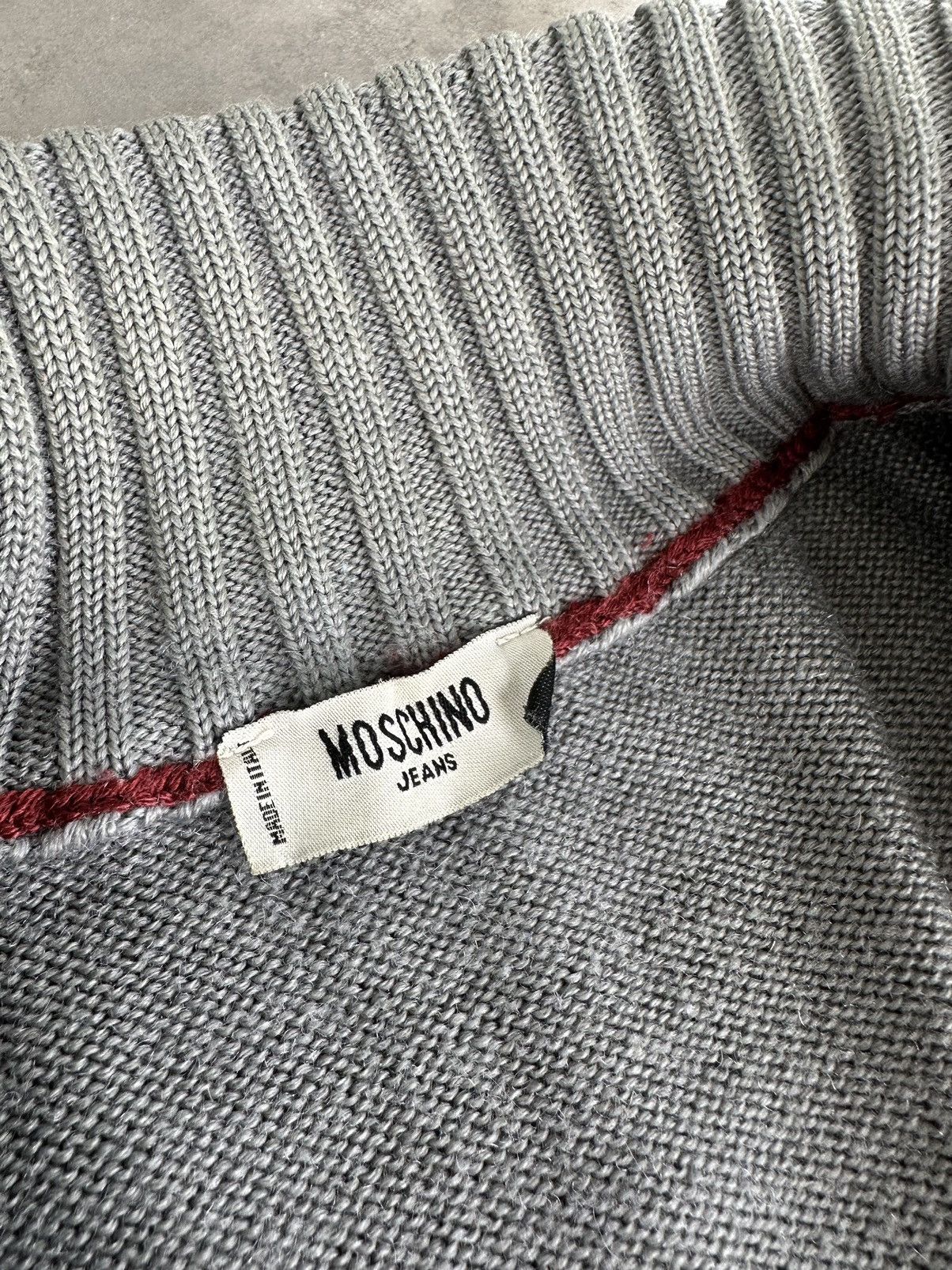 Moschino Moschino Vintage Zip Cardigan Size US S / EU 44-46 / 1 - 5 Thumbnail