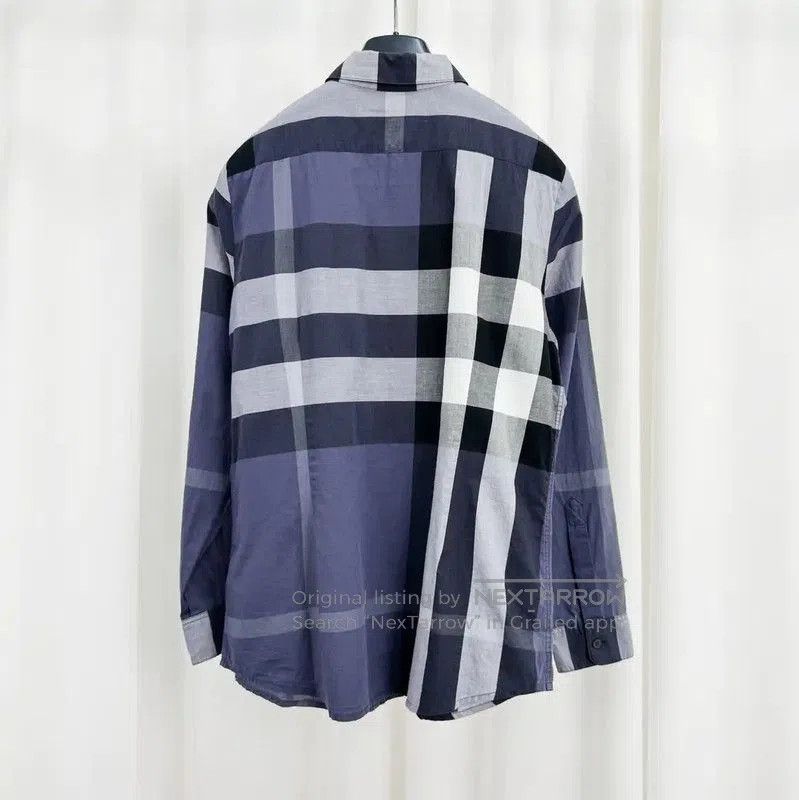 Burberry Burberry Logo Check Long Sleeve Shirt for Men. Size US S / EU 44-46 / 1 - 2 Thumbnail