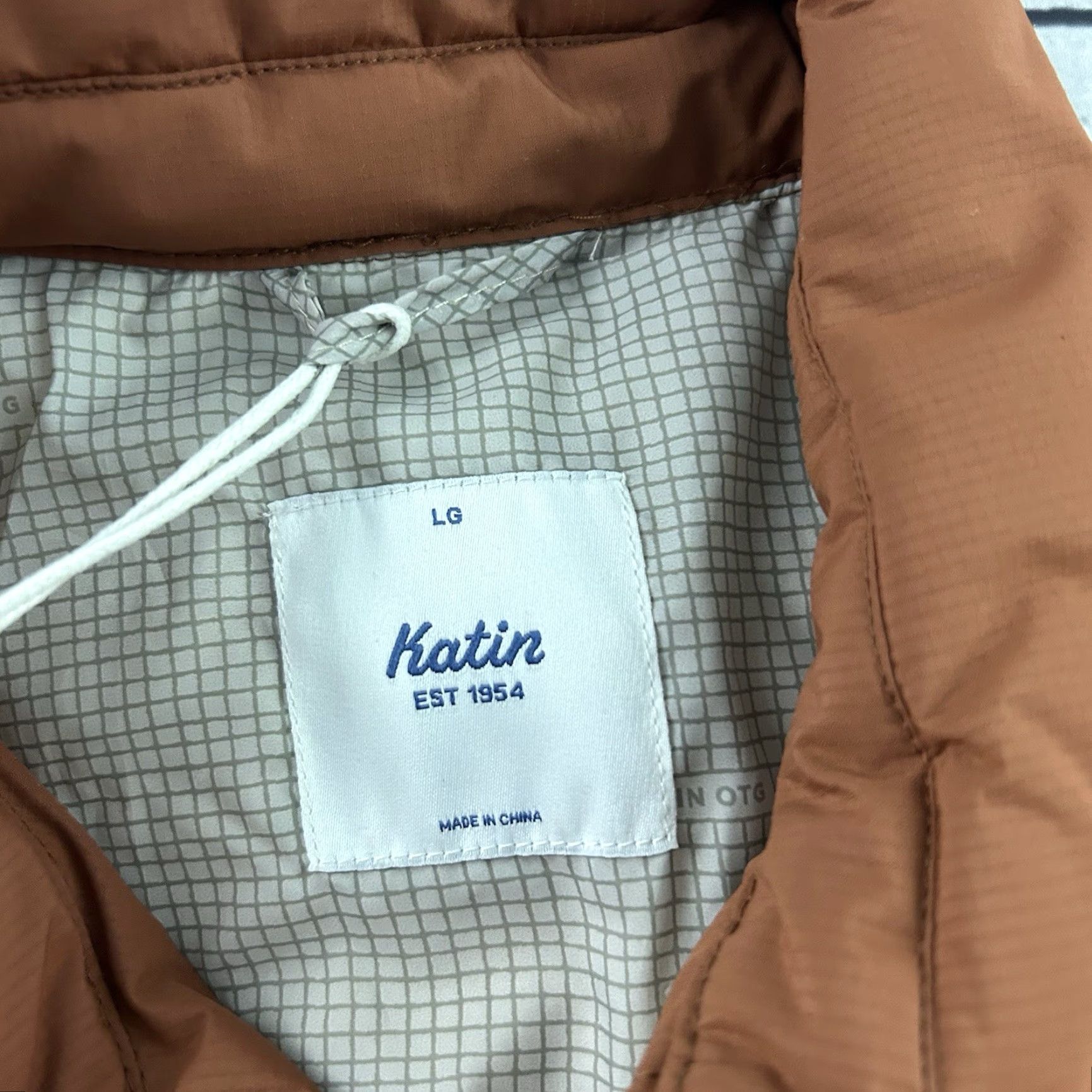 Katin VINTAGE Katin Yukon Down Puffer Jacket Mens L Rust Brown 168 Size US L / EU 52-54 / 3 - 4 Thumbnail