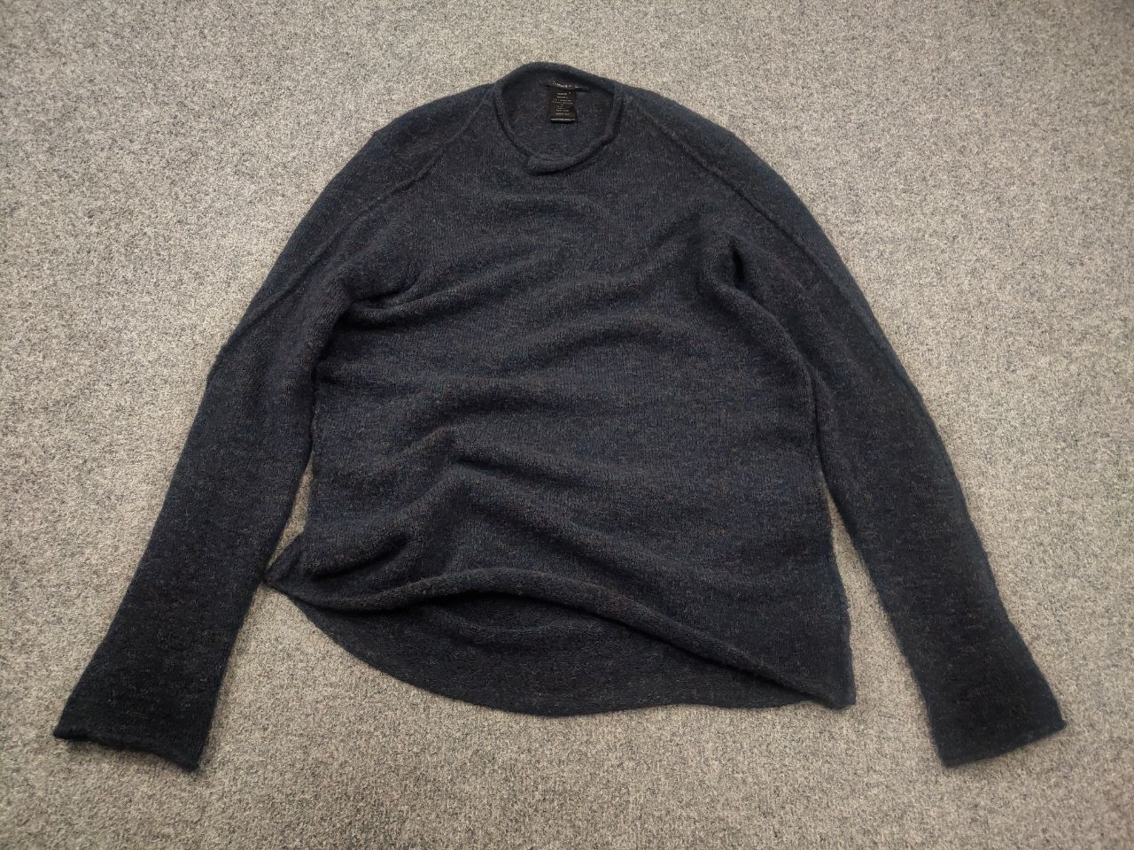 Transit Transit Design textured yarn sweater round neck Wool sweater Size US L / EU 52-54 / 3 - 4 Thumbnail