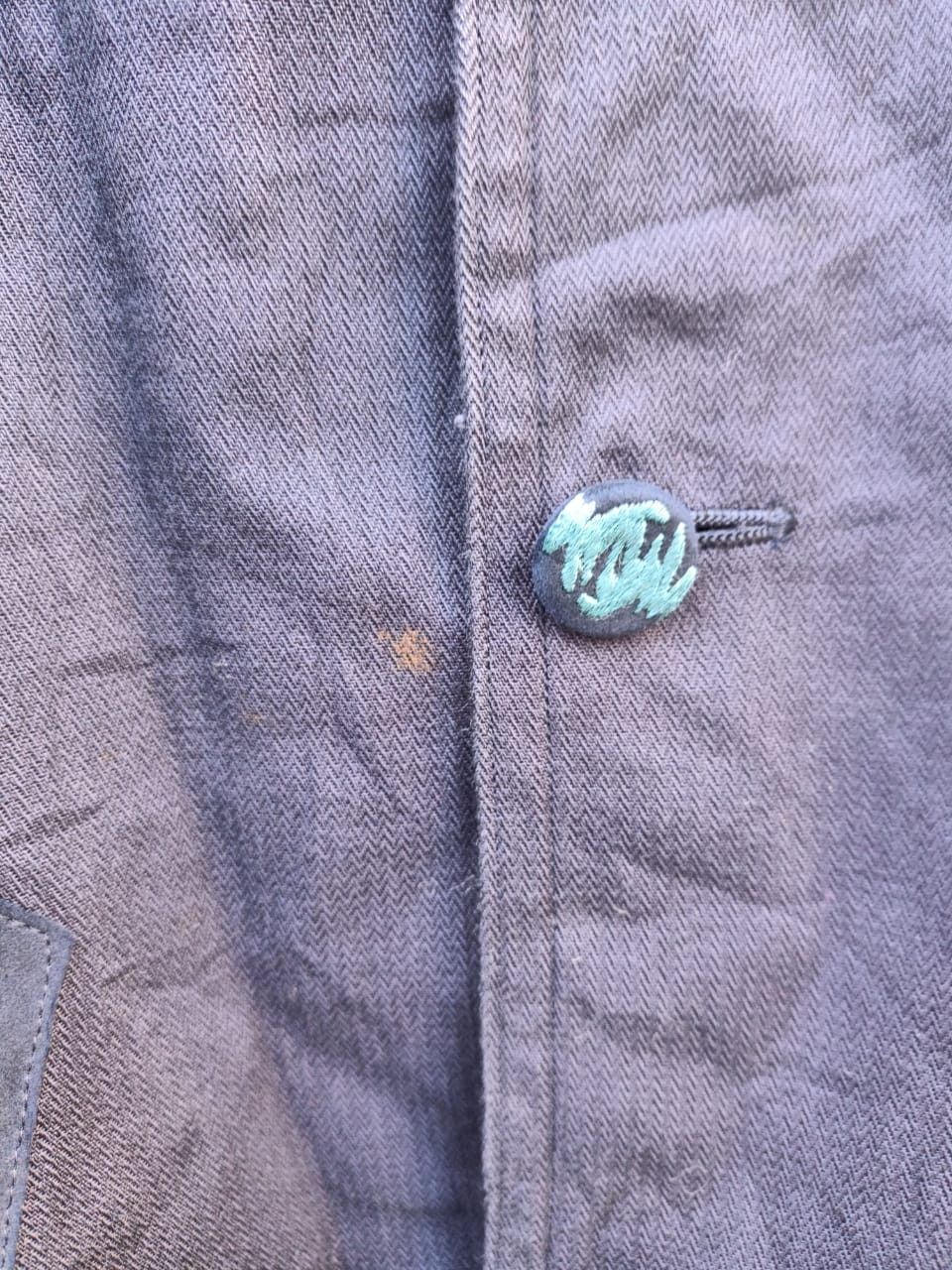 Japanese Brand Vintage 80s Kansai Yamamoto smile pocket jackets Size US M / EU 48-50 / 2 - 4 Thumbnail