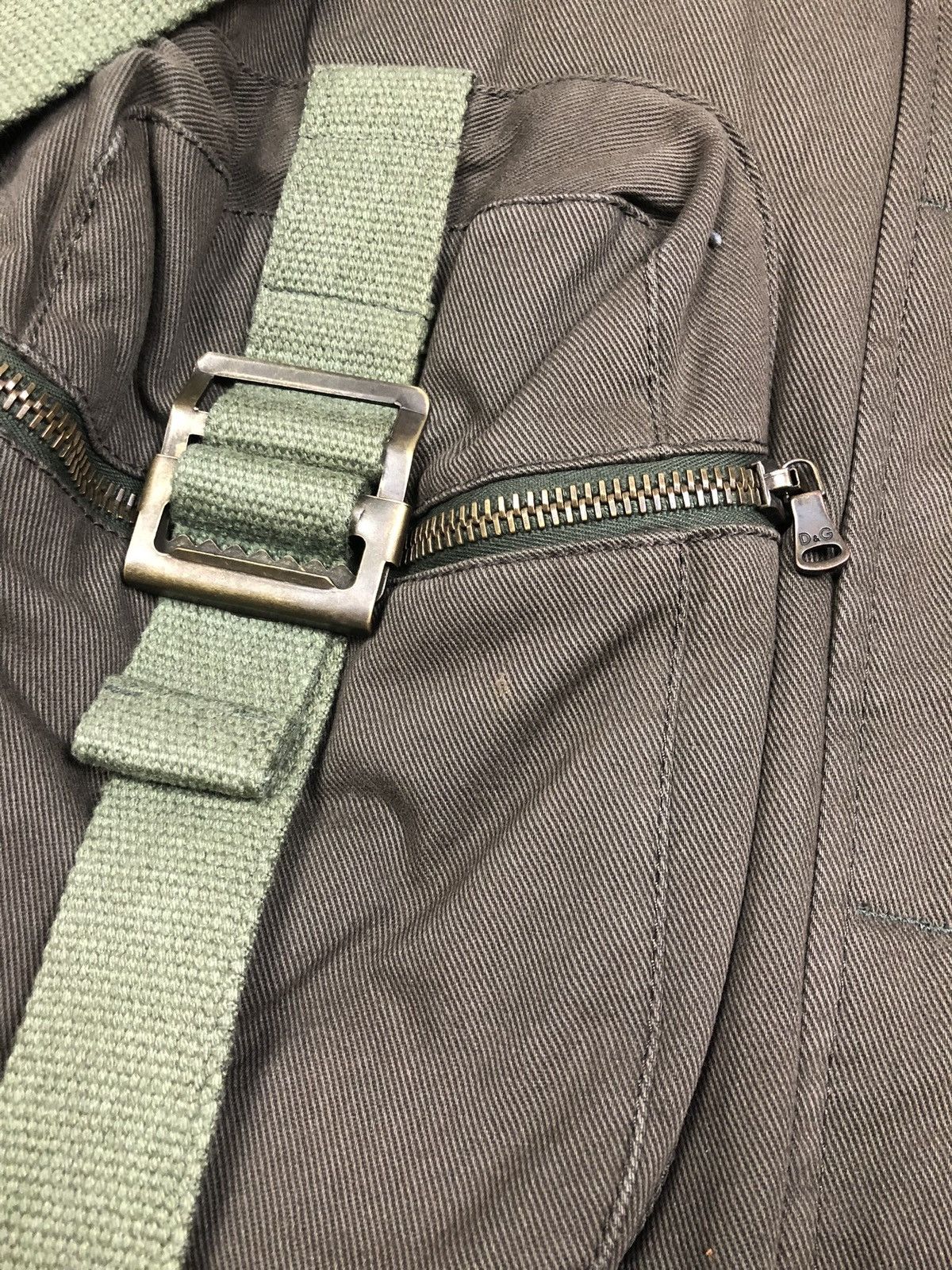 Dolce & Gabbana × Vintage AW2003 Dolce & Gabbana Heavy Detachable Bondage Jacket Size US XL / EU 56 / 4 - 15 Thumbnail