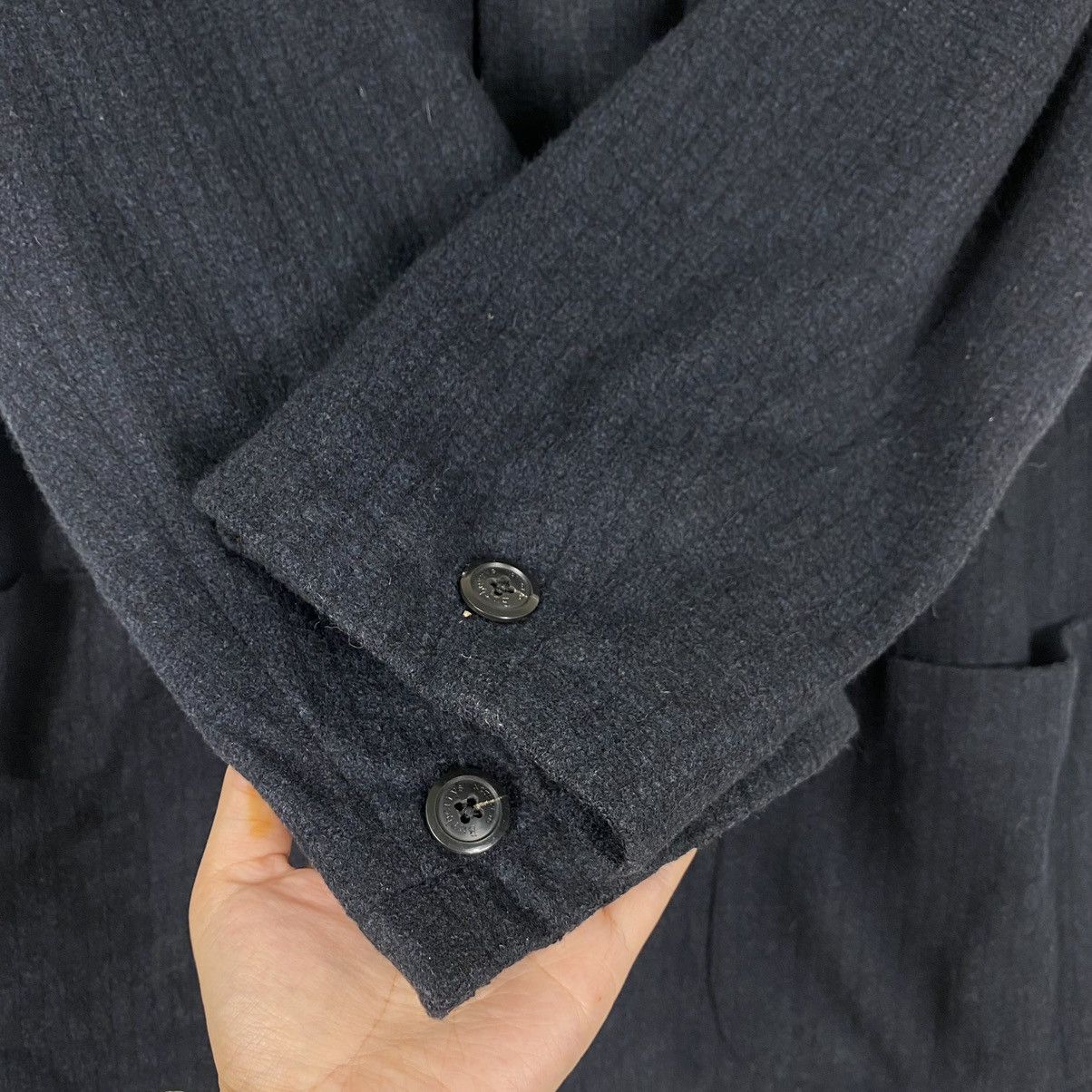 Burberry Burberrys jacket coat wool Size US M / EU 48-50 / 2 - 6 Thumbnail