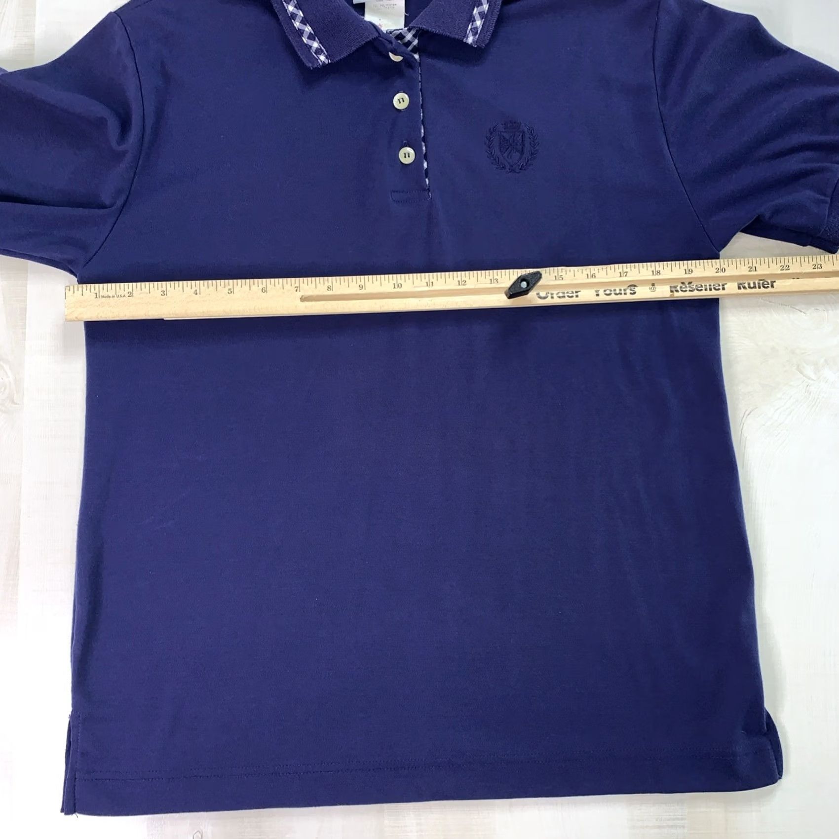 Jantzen VINTAGE Jantzen USA Polo Shirt Golf Mens Blue Large-12807 Size US L / EU 52-54 / 3 - 3 Thumbnail