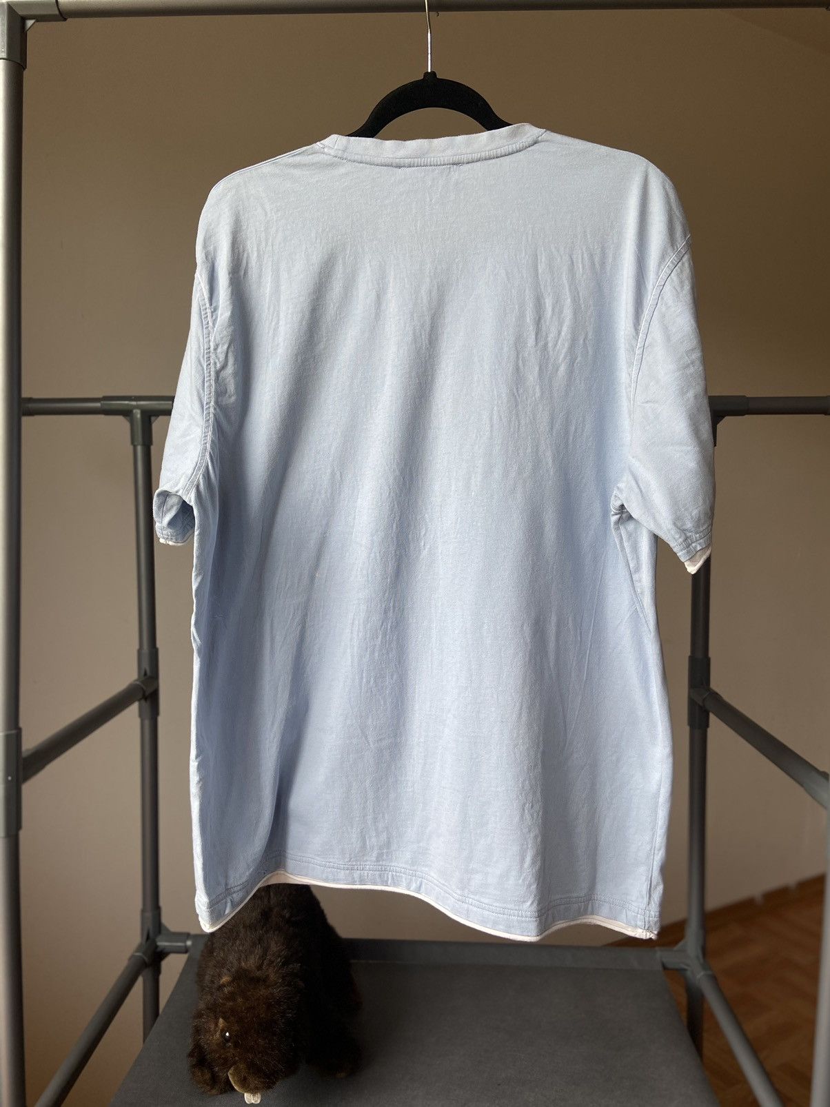Vintage T-Shirt Yves Saint Laurent Center Logo Tee