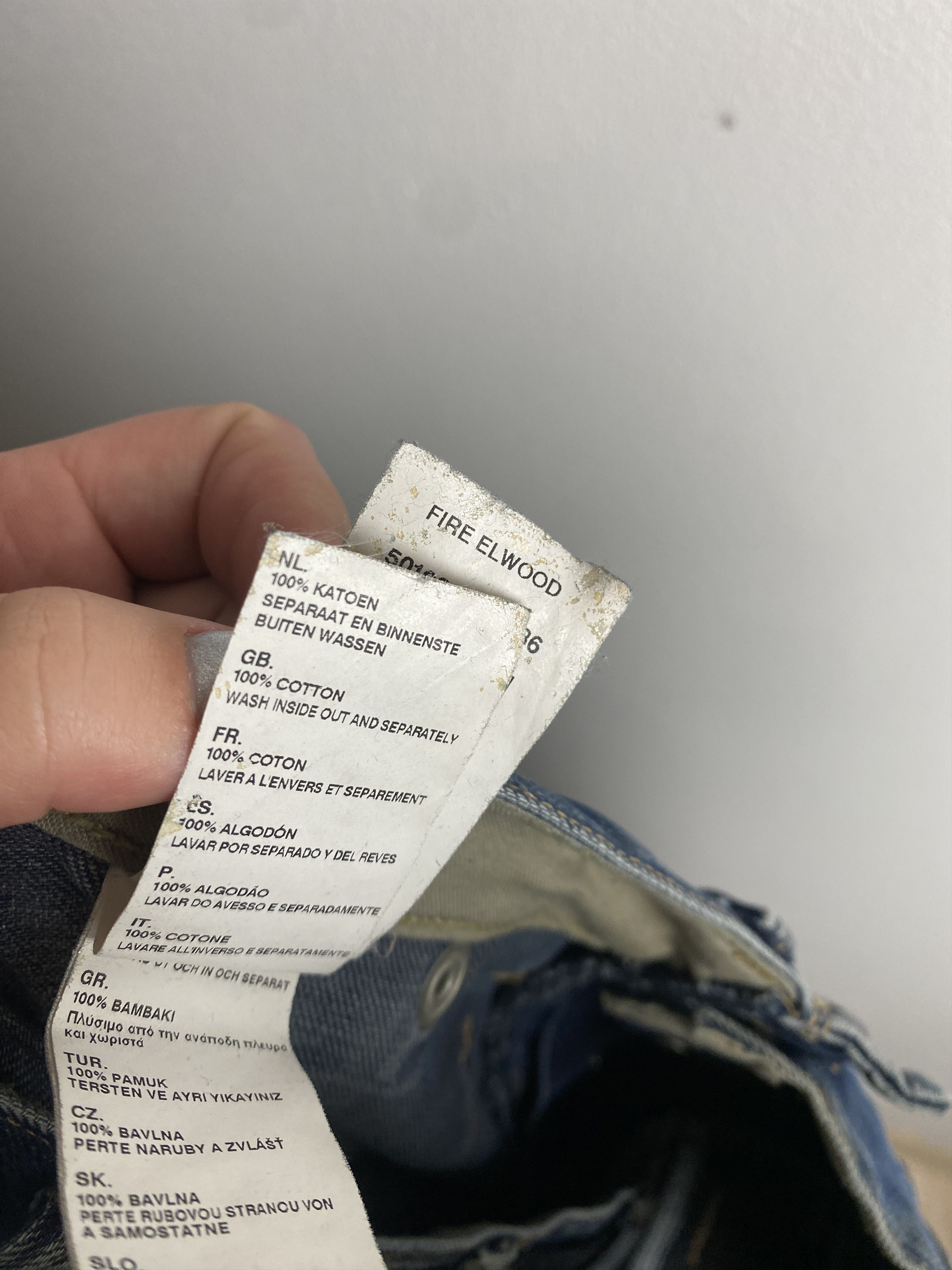 G-Star G Star Raw Fire Elwood denim jeans pants y2k opium Size US 34 / EU 50 - 7 Thumbnail