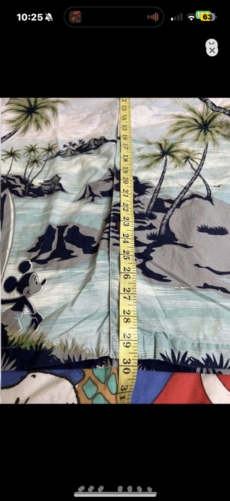 ***FINAL DROP***RARE 00s MICKEY SURF DISNEYLAND SHIRT M