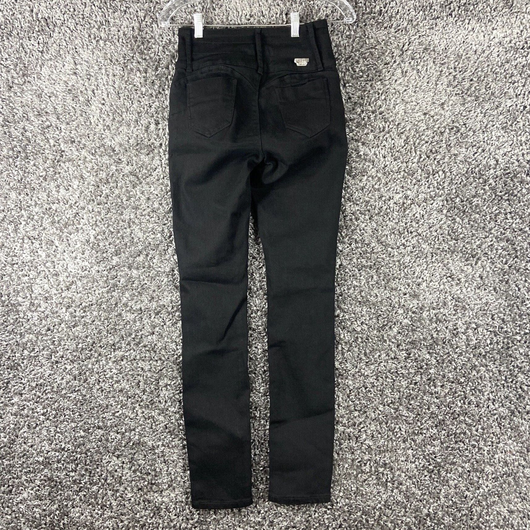 Vintage BAMBOO Black Skinny Jeans Regular Size 5 Womens Size 27" / US 4 / IT 40 - 7 Thumbnail