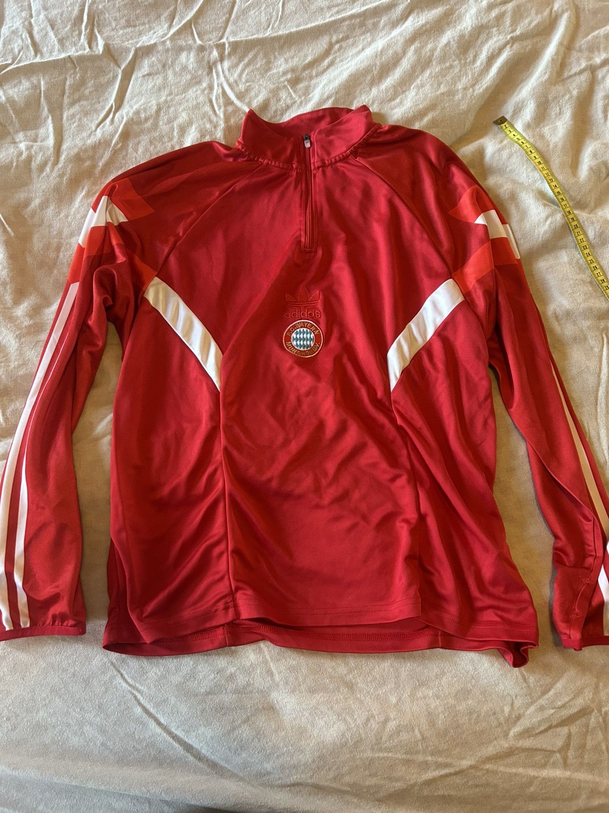 Adidas Bayern munich adidas quarter zip sweater Size US M / EU 48-50 / 2 - 1 Thumbnail