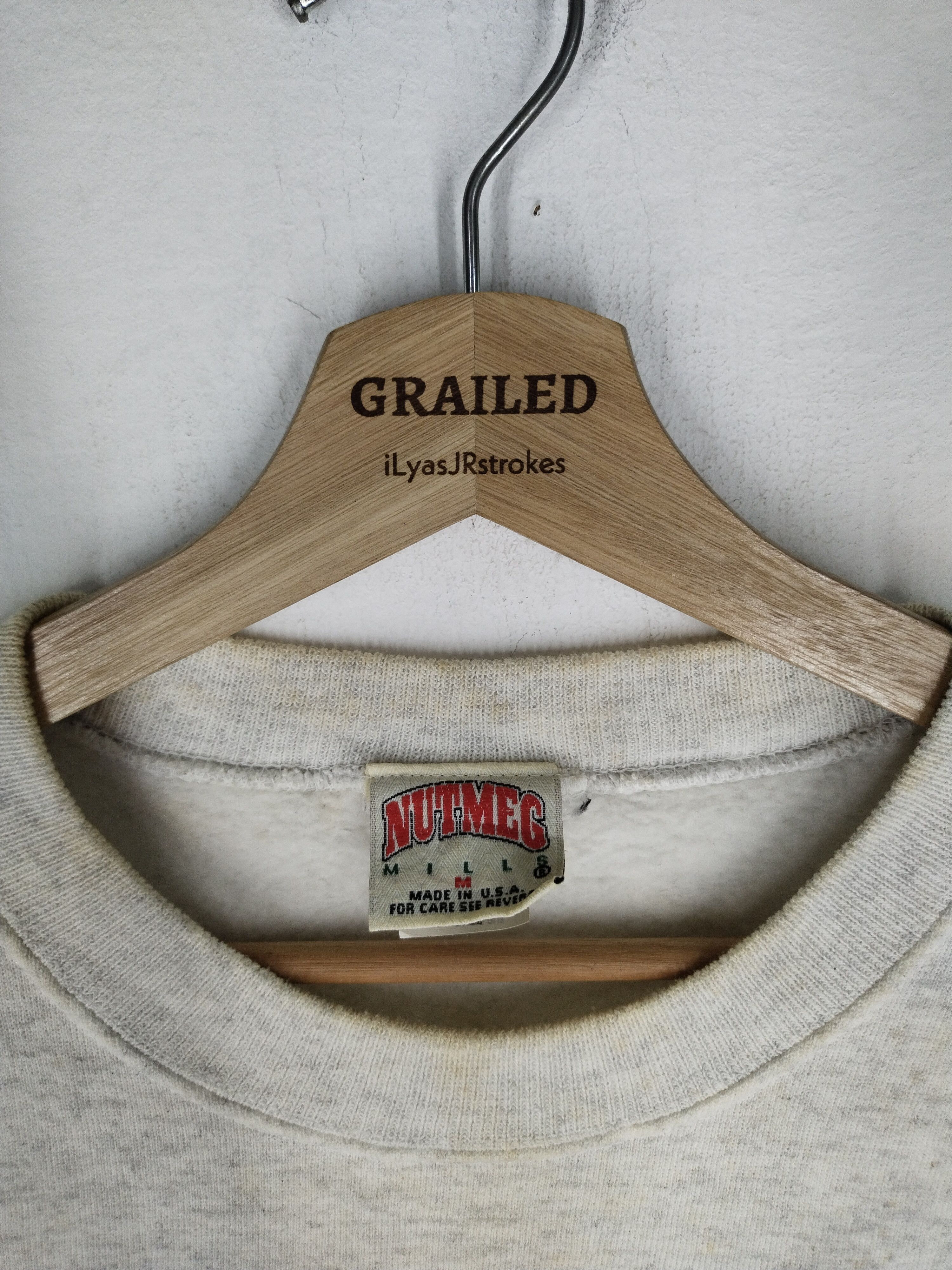 MLB × Nutmeg Vintage 1995 Hideo Nomo MLB MLBPA Sweatshirt Size US M / EU 48-50 / 2 - 15 Thumbnail