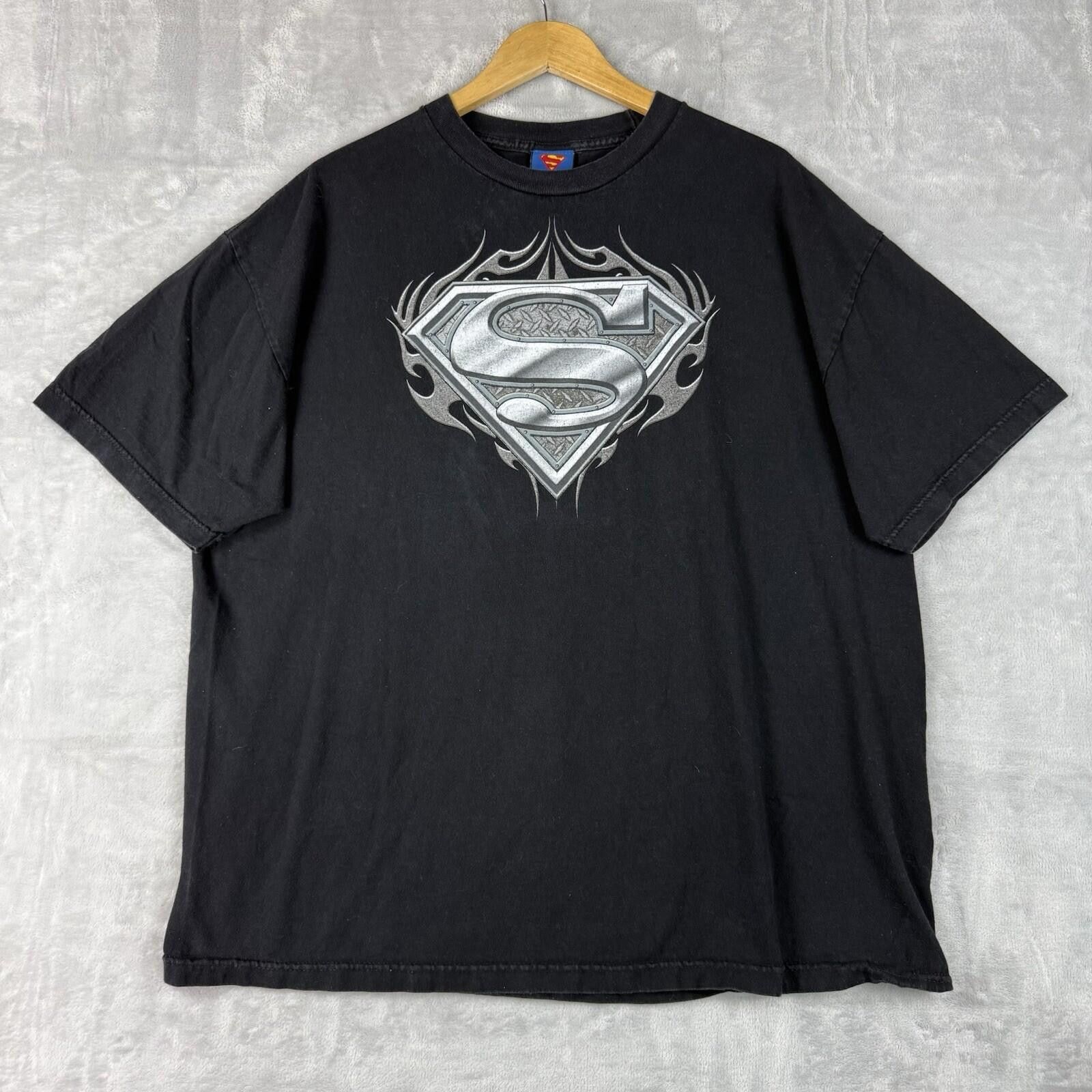 DC 2005 VTG Superman Graphic T Shirt Mens 2XL DC Comics Logo Size US XXL / EU 58 / 5 - 2 Thumbnail