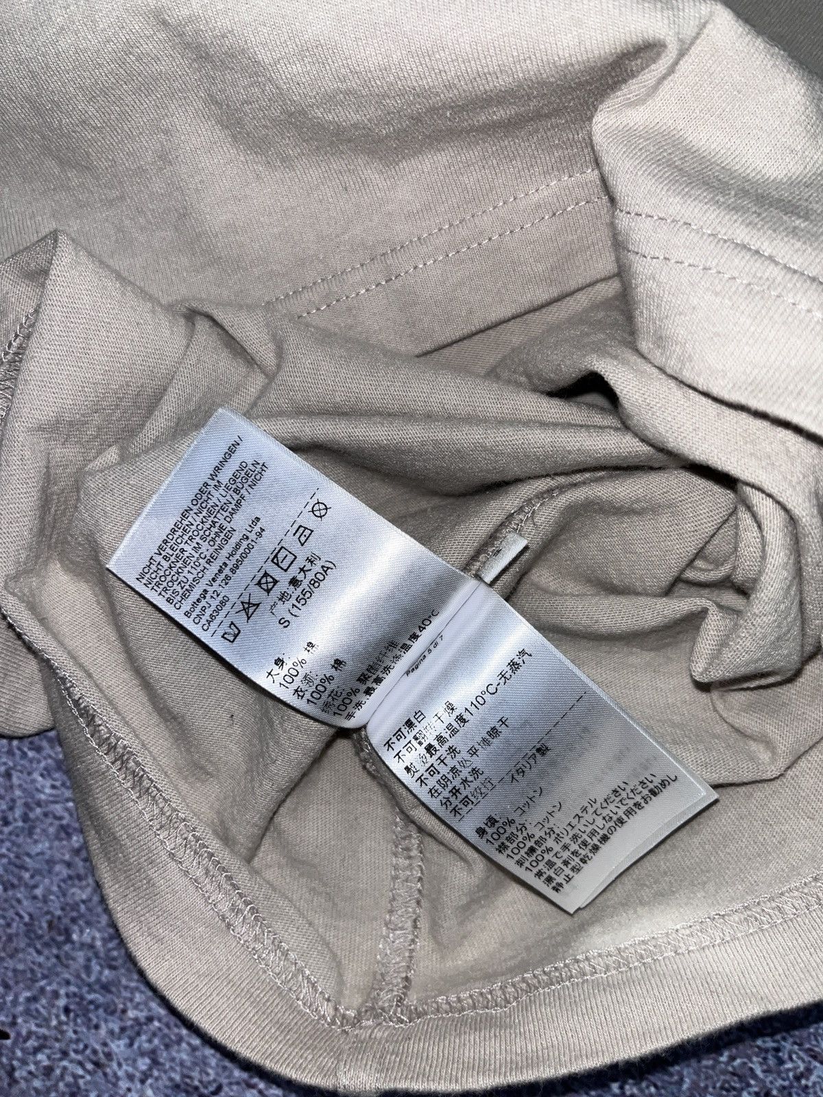 Bottega Veneta Luxury Bottega Veneta Classic T-shirt Size US S / EU 44-46 / 1 - 9 Thumbnail