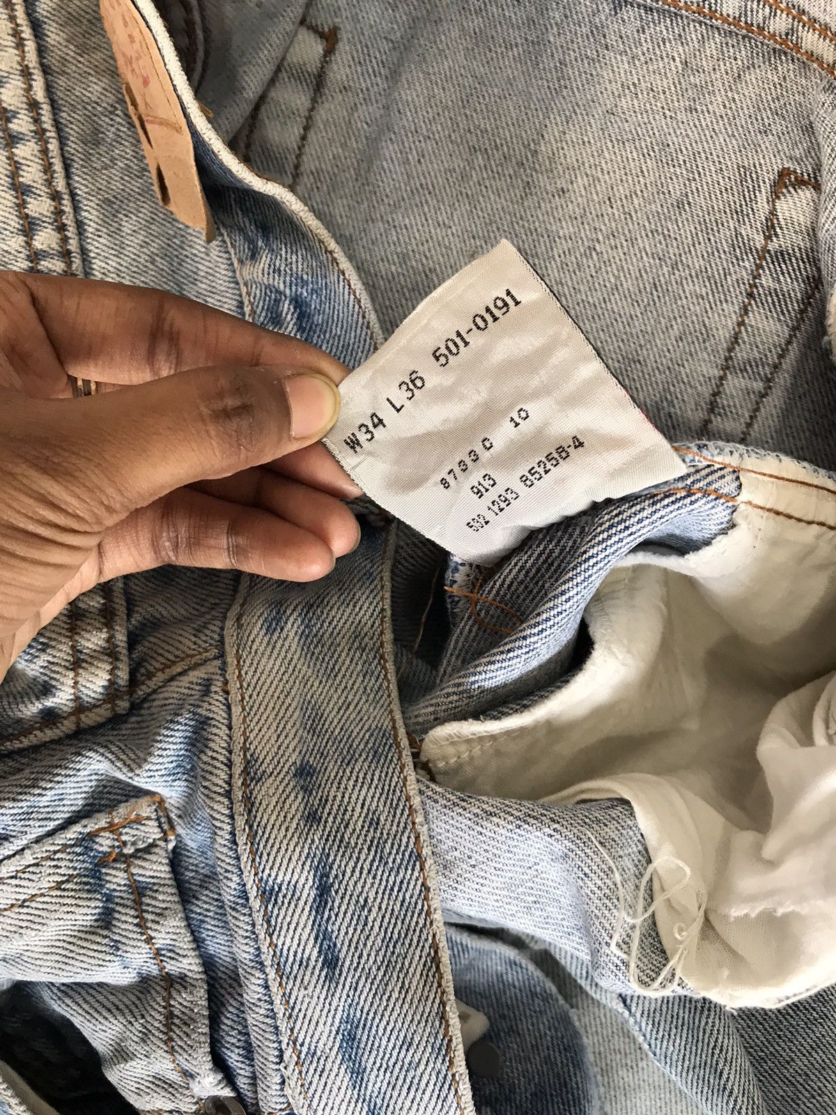 Levi's Vintage Levi’s 501 denim Size US 34 / EU 50 - 13 Thumbnail