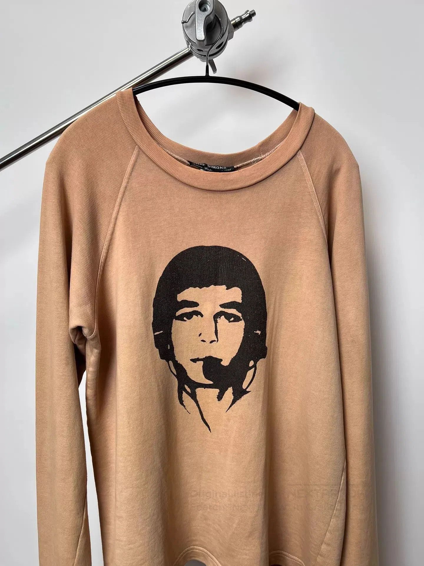 Raf Simons Beige Long Sleeve Graphic Sweatshirt. Size US M / EU 48-50 / 2 - 3 Thumbnail